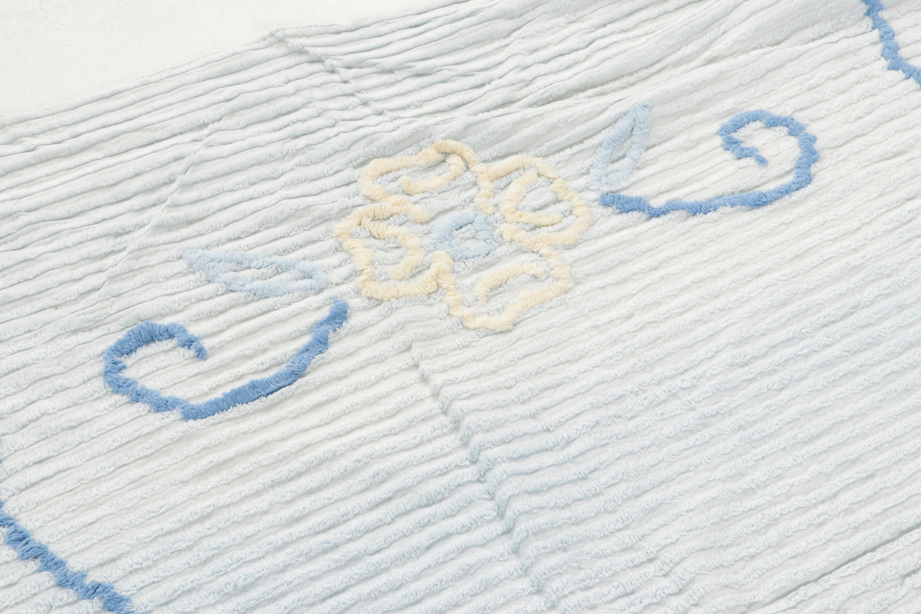 Wool Blanket with Satin Trim, Waffle Weave Blanket, and Chenille Bedspread