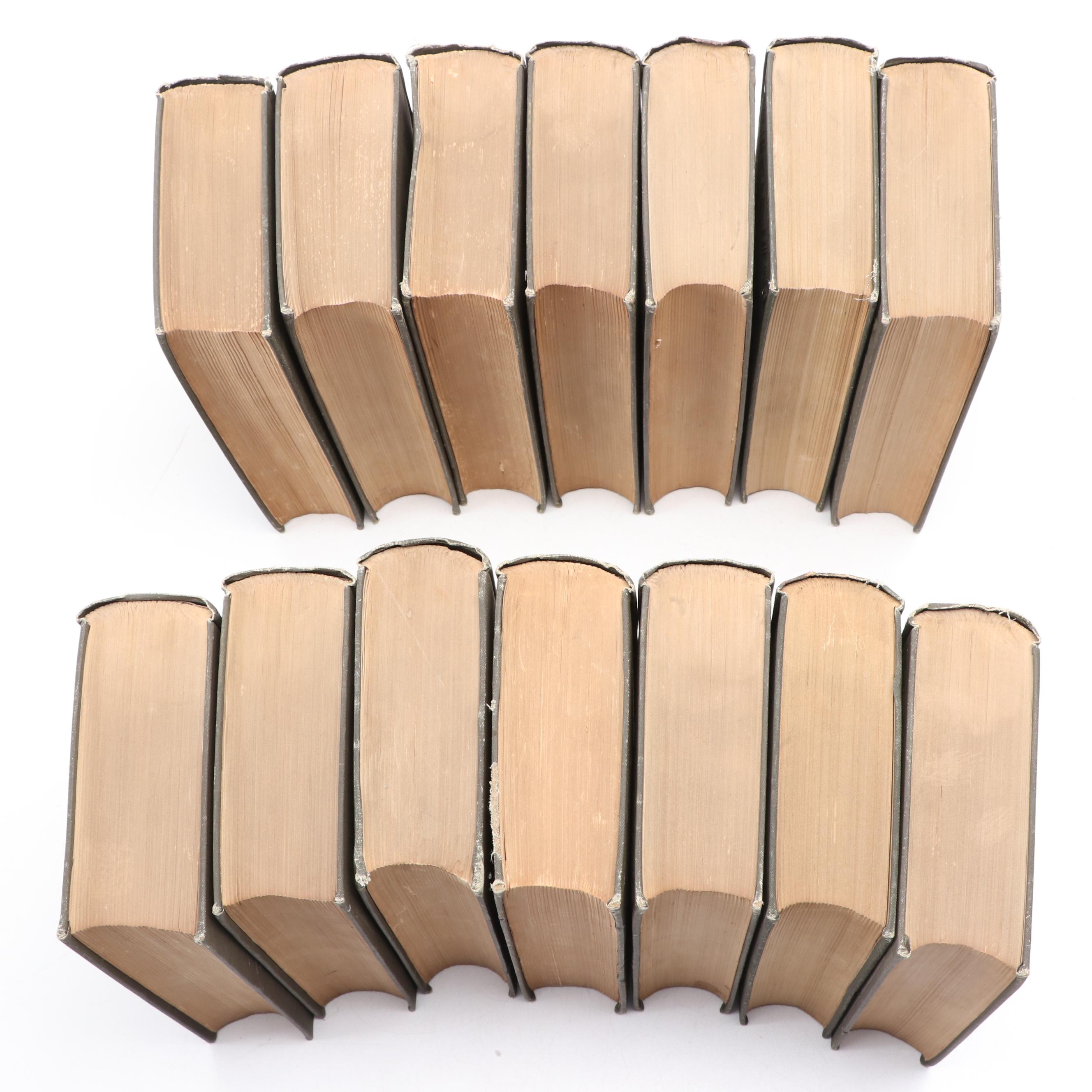 "Charles Dickens's Works"  Fourteen Volume Set, Early 20th Century