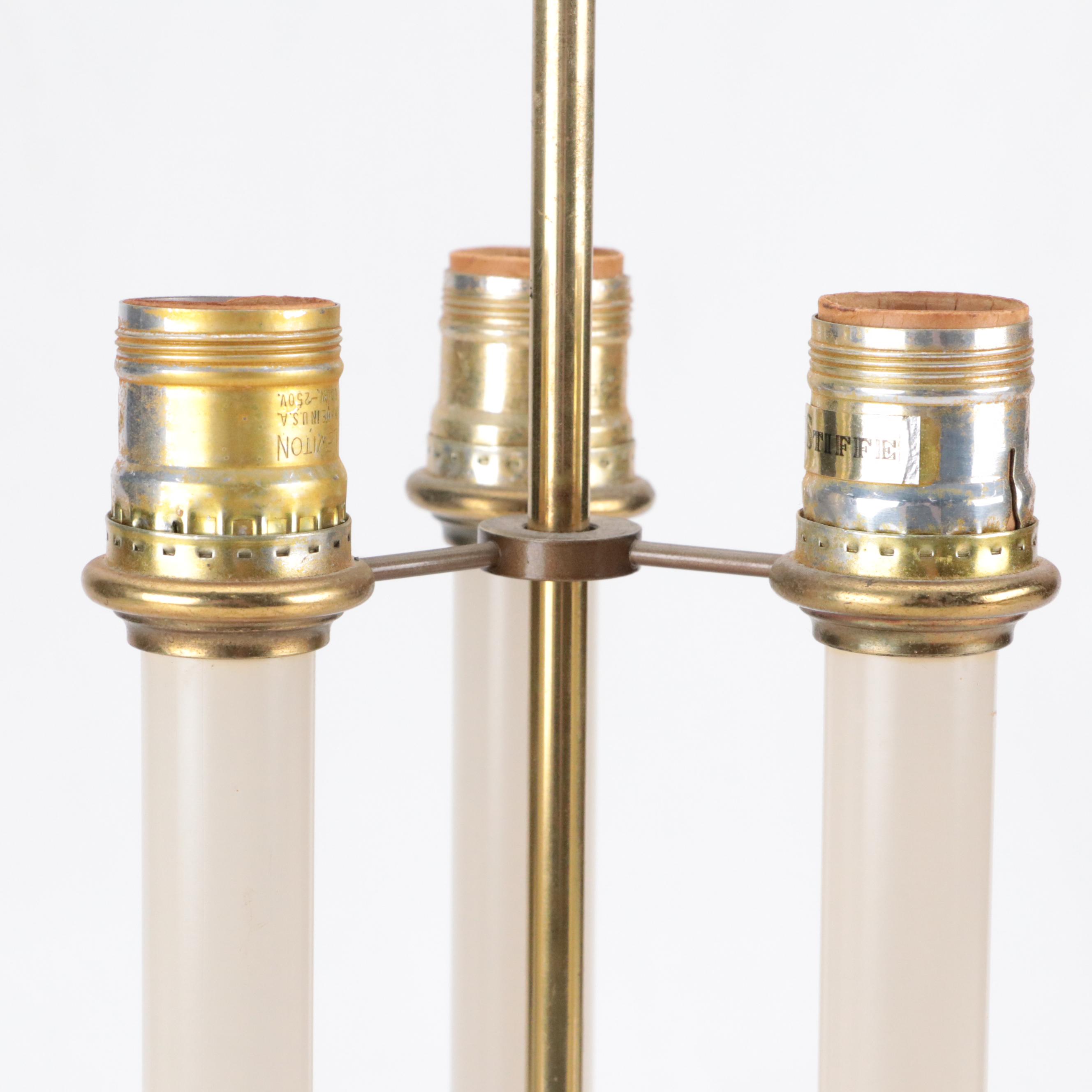 Stiffel Brass Buillote Style Table Lamp