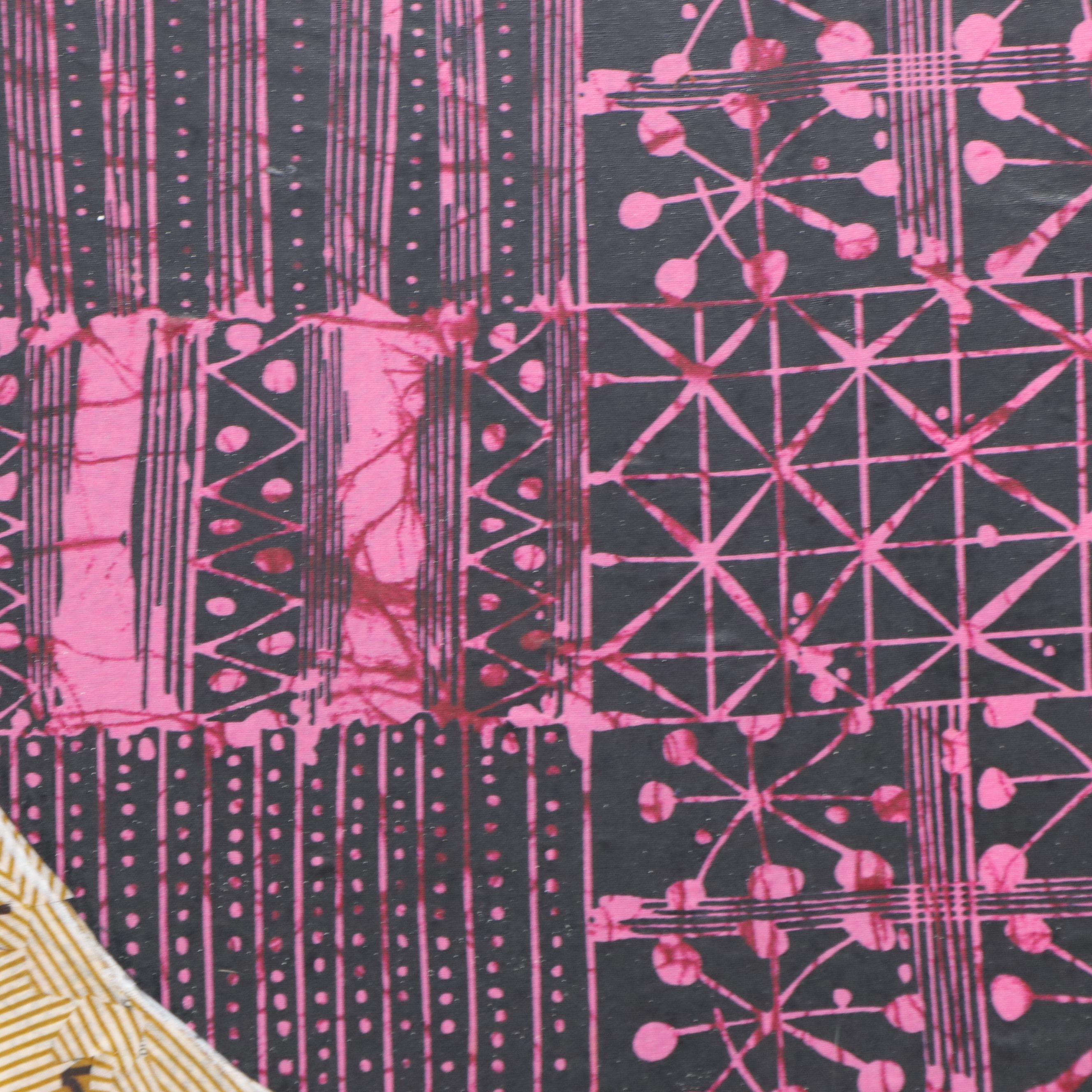 Ola Williams Abstract Mixed Media Painting "Prosperous Lady," 2020