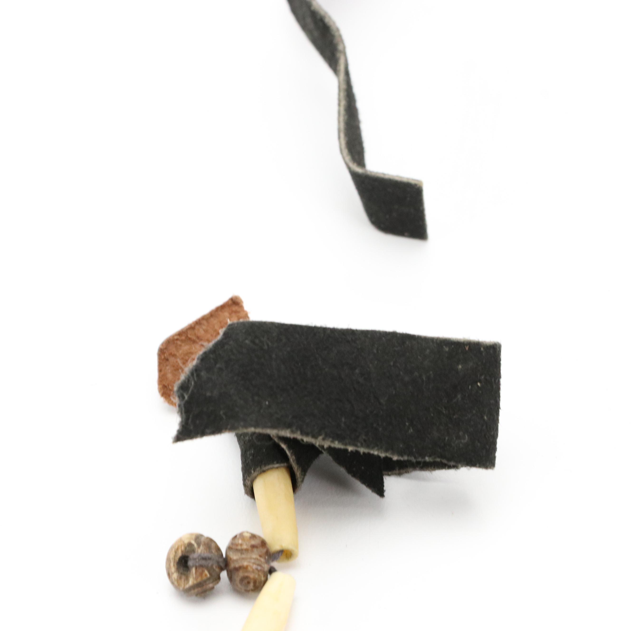 Native American Plains Style Bone Hairpipe Breastplate