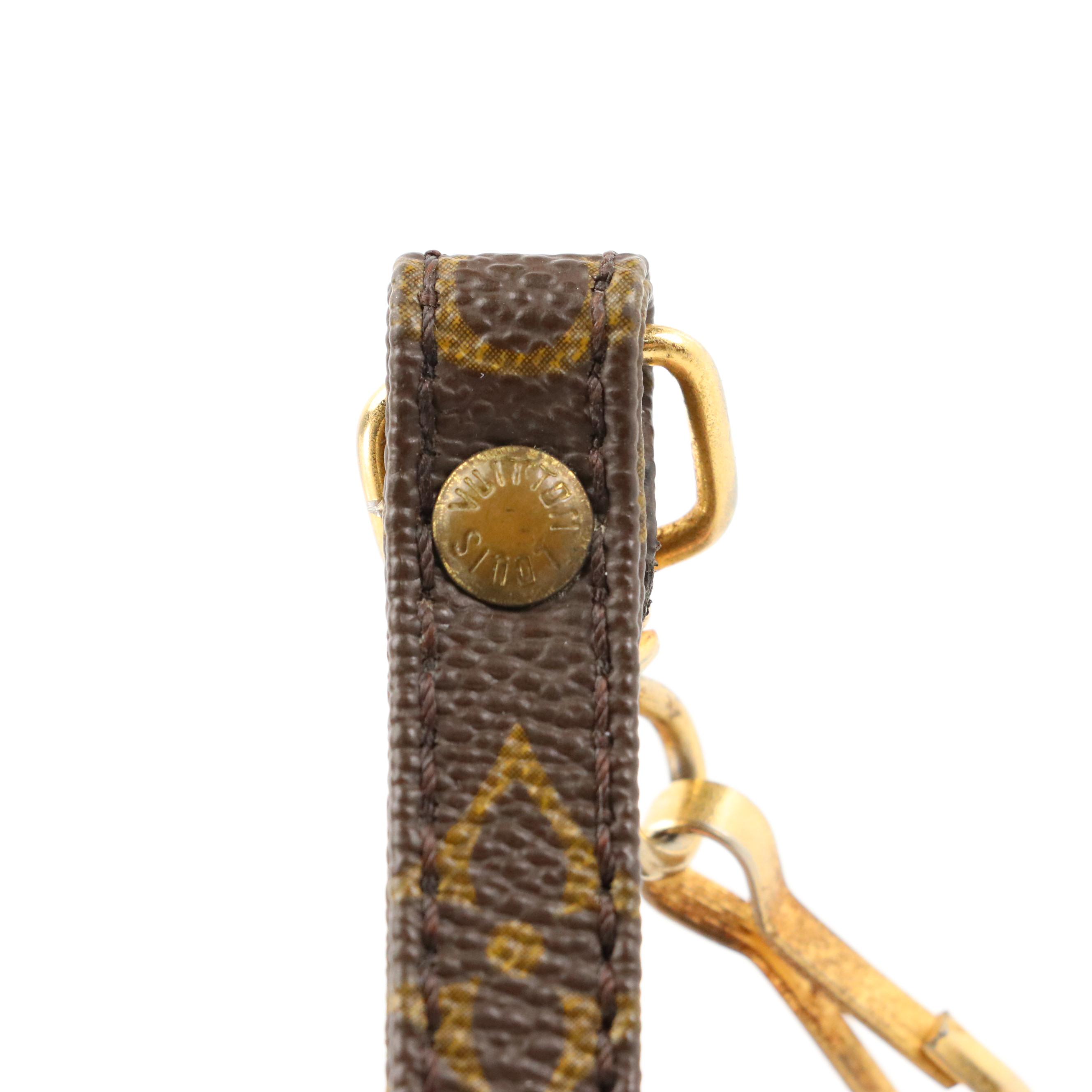 Louis Vuitton Crossbody Bag Strap in Monogram Canvas