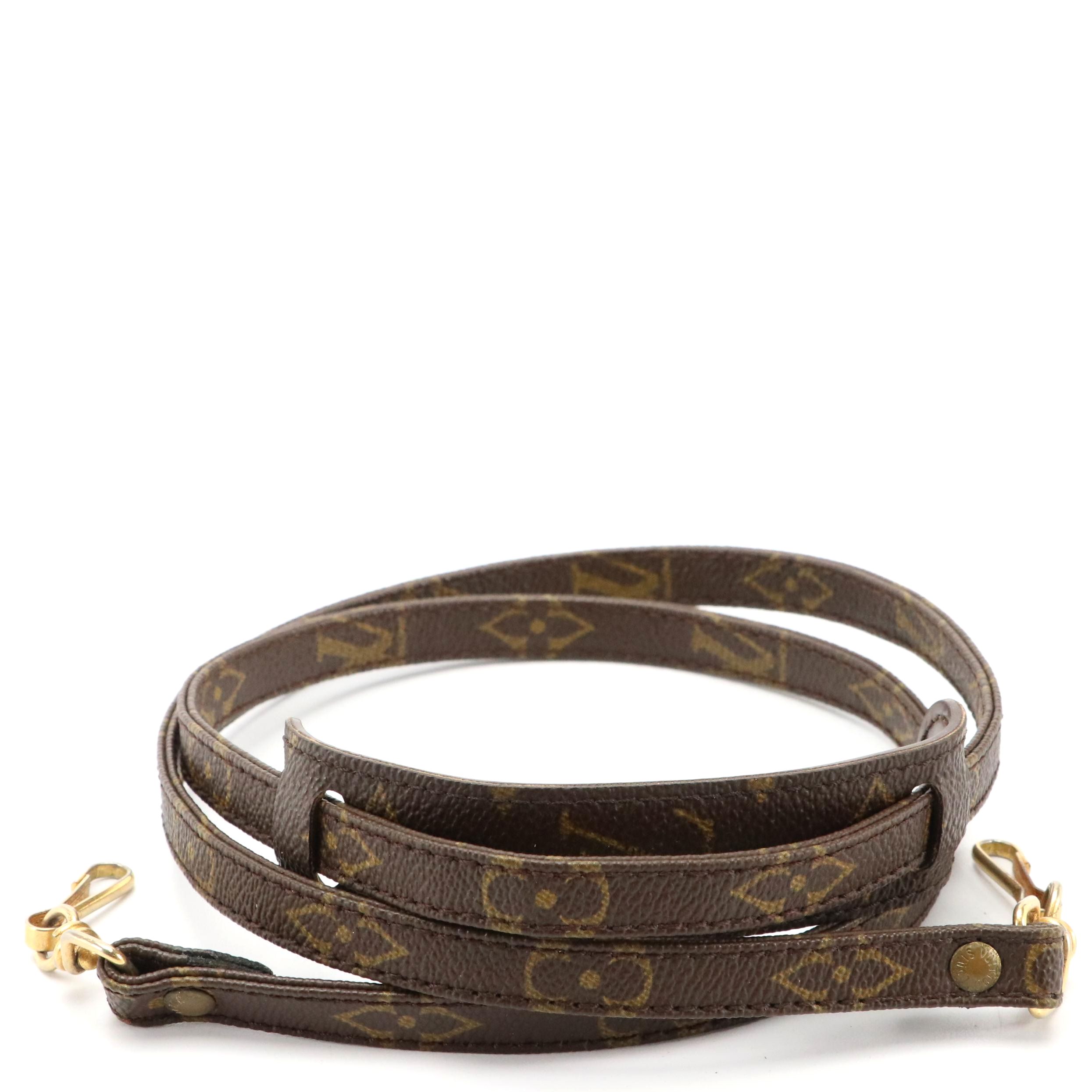 Louis Vuitton Crossbody Bag Strap in Monogram Canvas