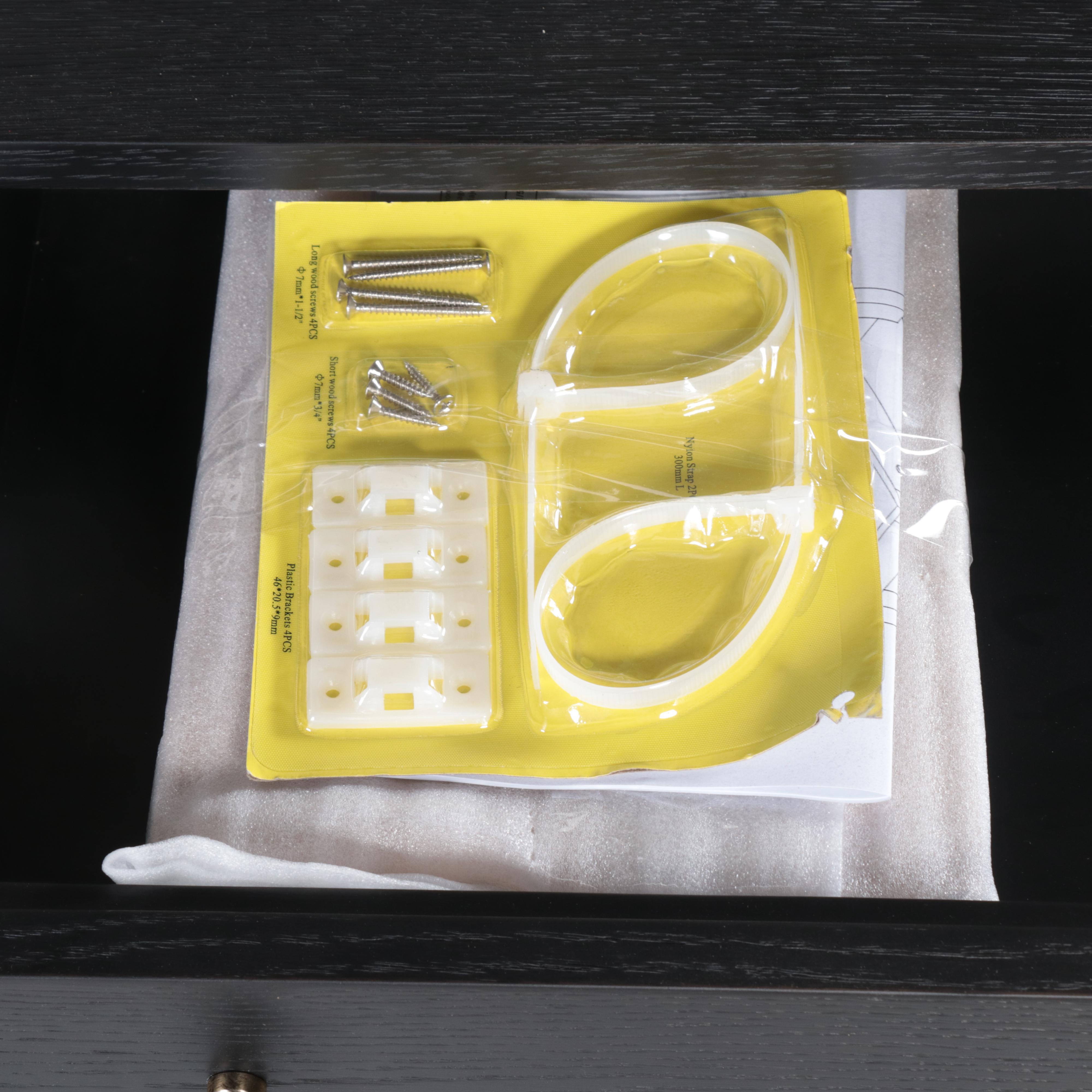 Pair of Pottery Barn Calistoga Nightstands in Dusty Charcoal