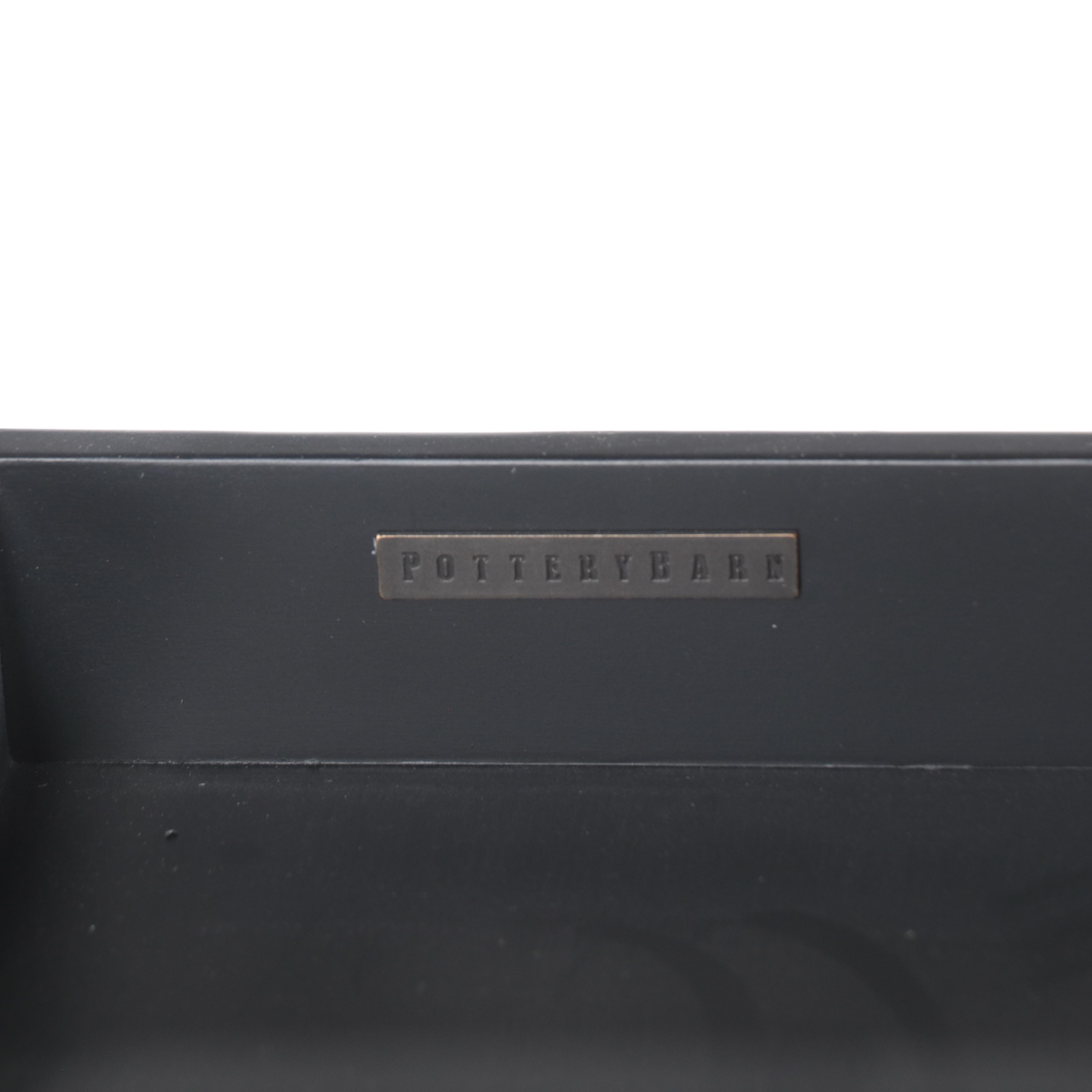 Pair of Pottery Barn Calistoga Nightstands in Dusty Charcoal