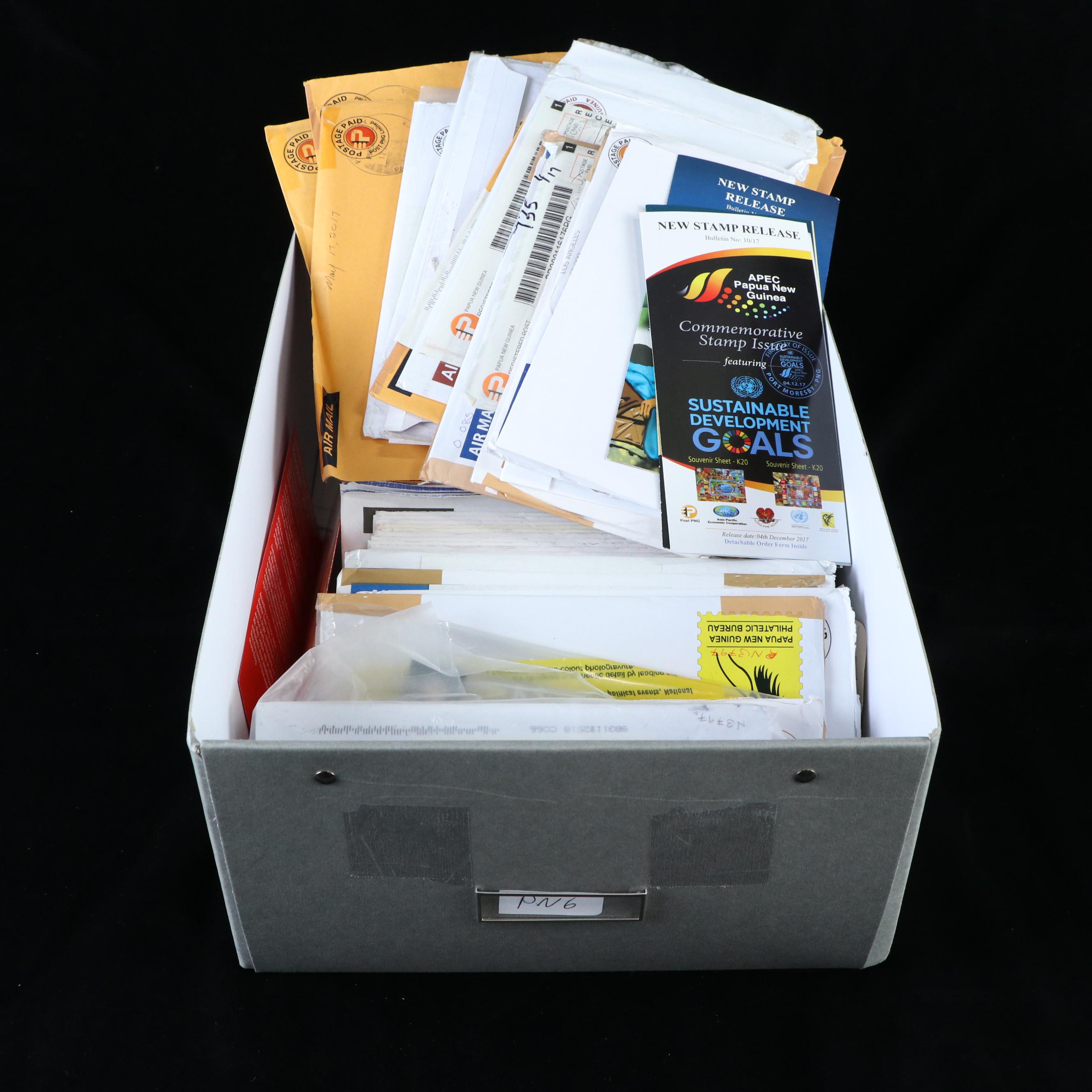 Extensive Papua New Guinea Postage Stamp Collection