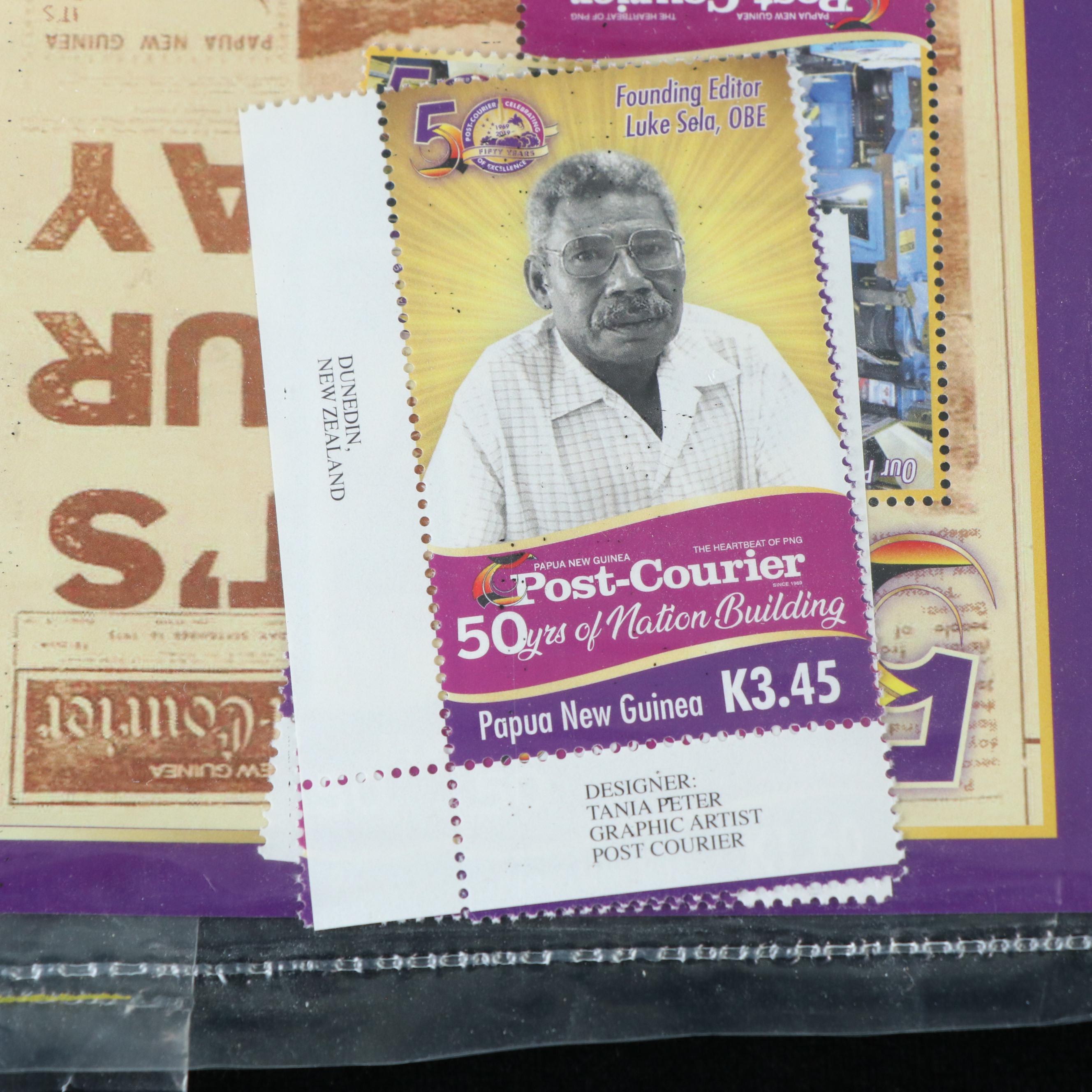 Extensive Papua New Guinea Postage Stamp Collection