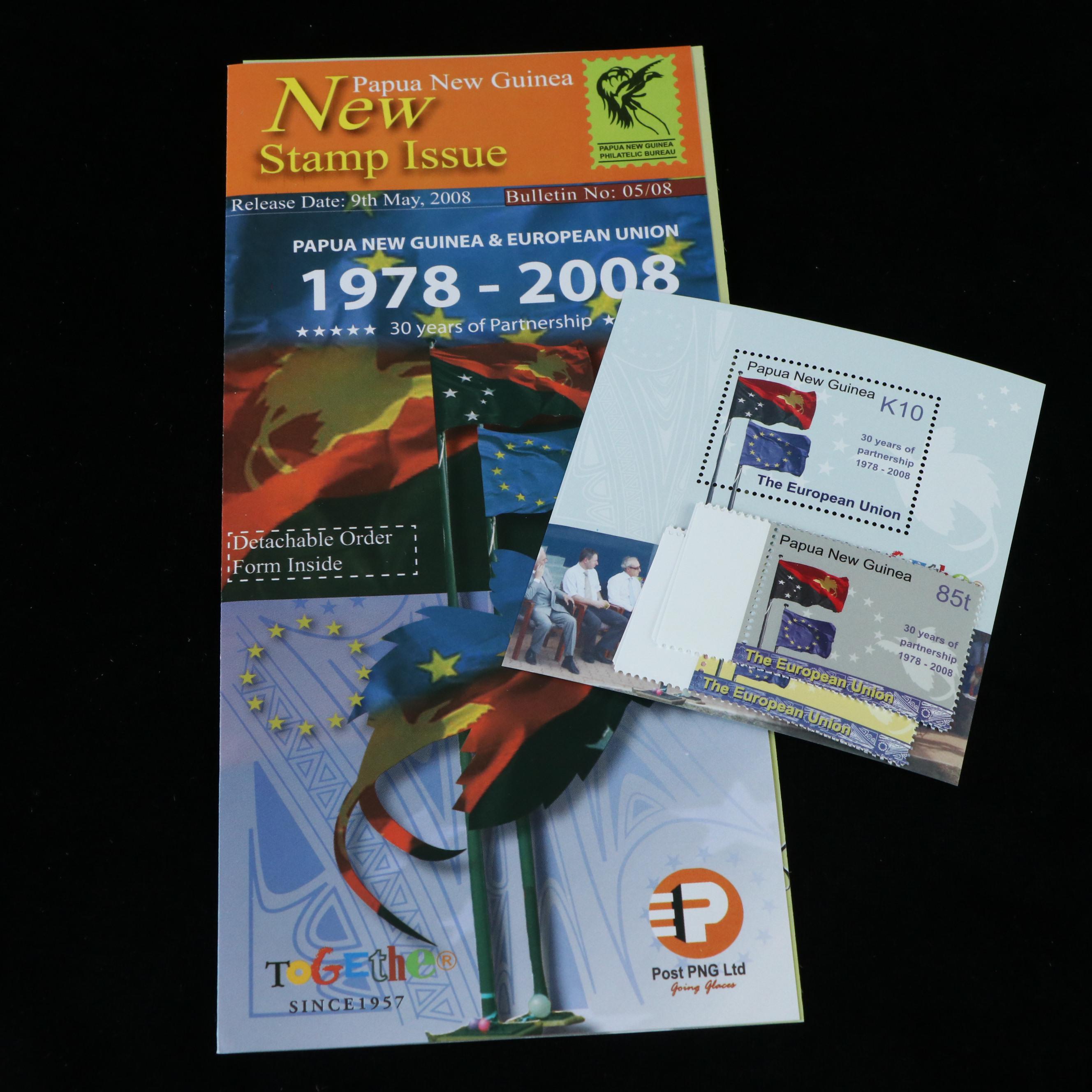 Extensive Papua New Guinea Postage Stamp Collection