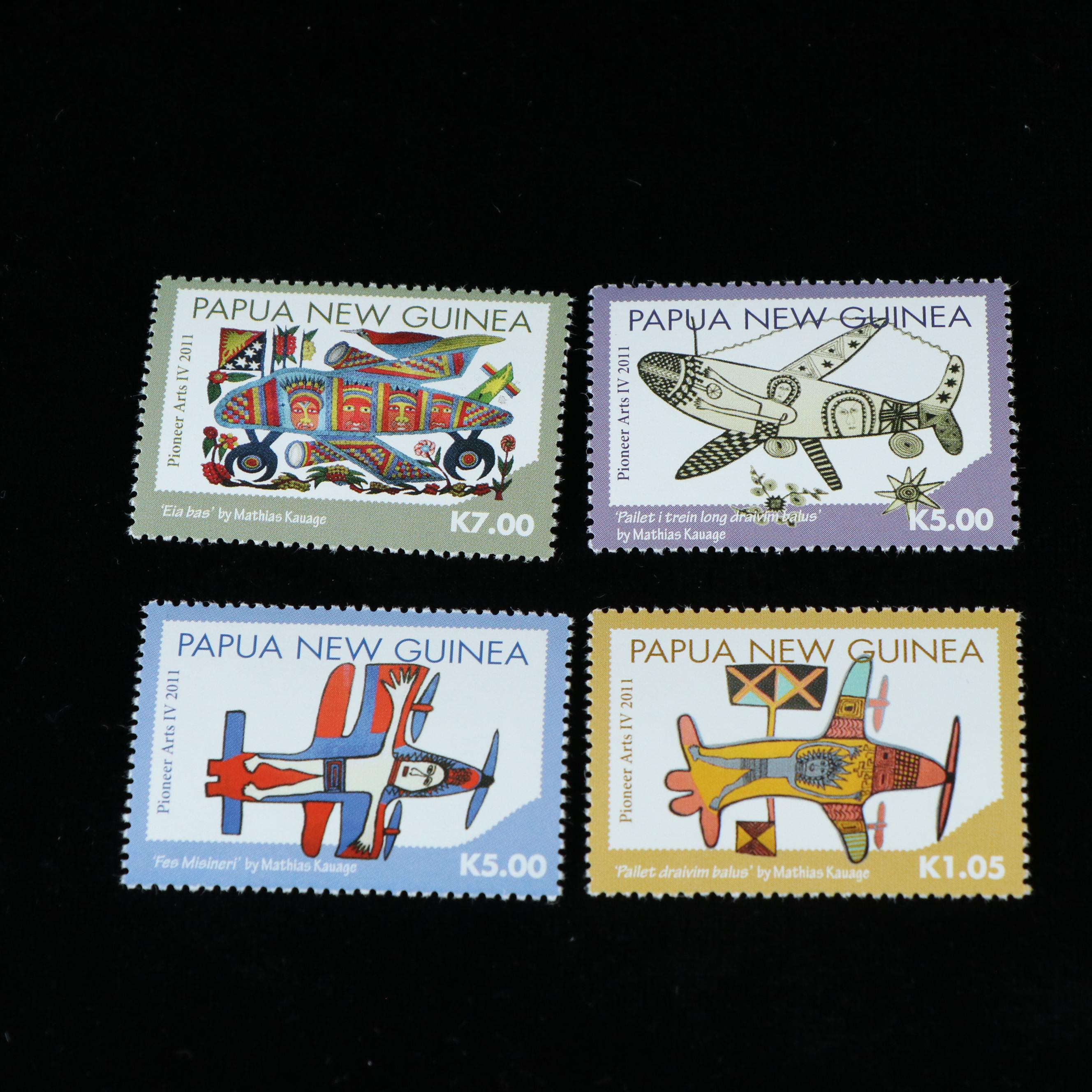 Extensive Papua New Guinea Postage Stamp Collection