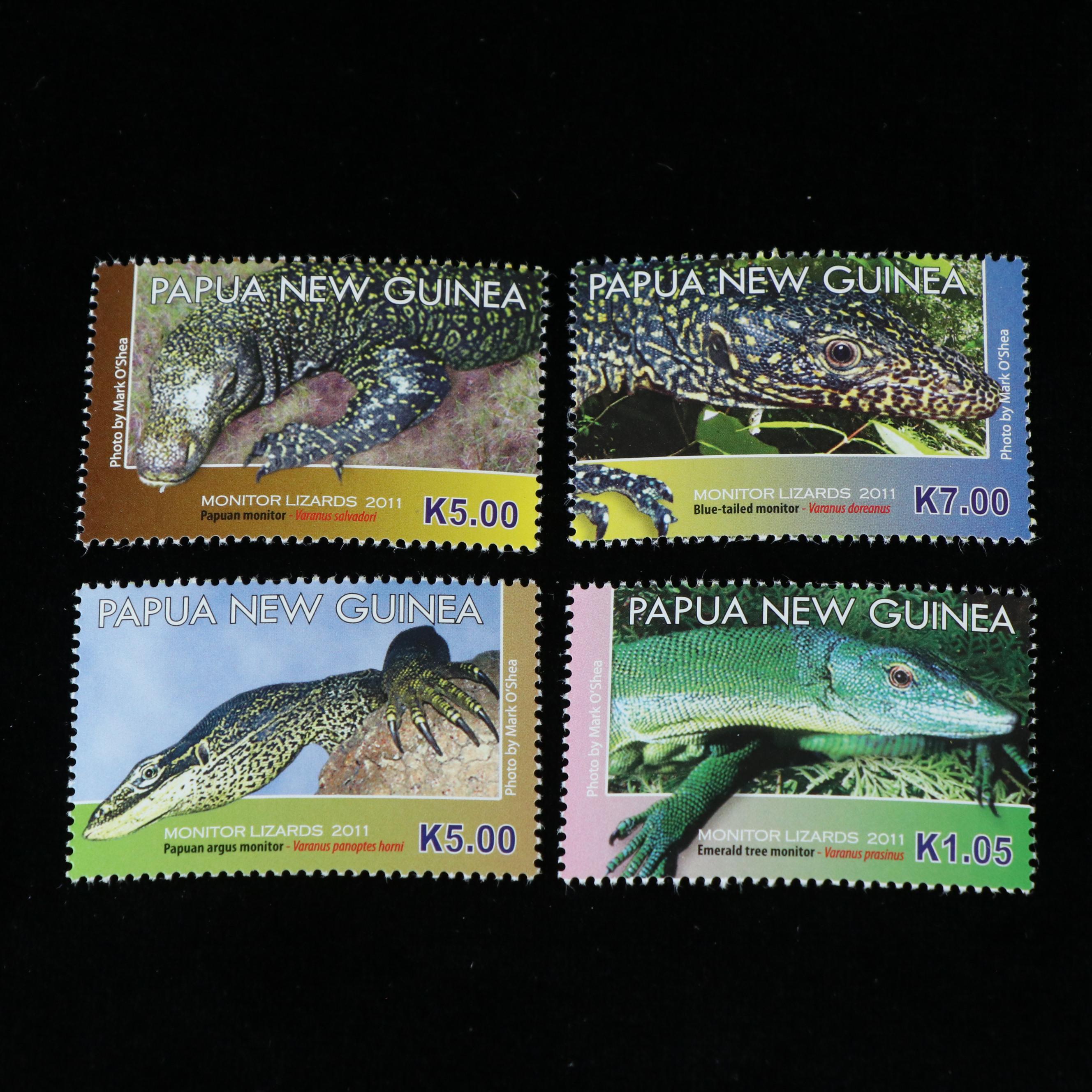 Extensive Papua New Guinea Postage Stamp Collection