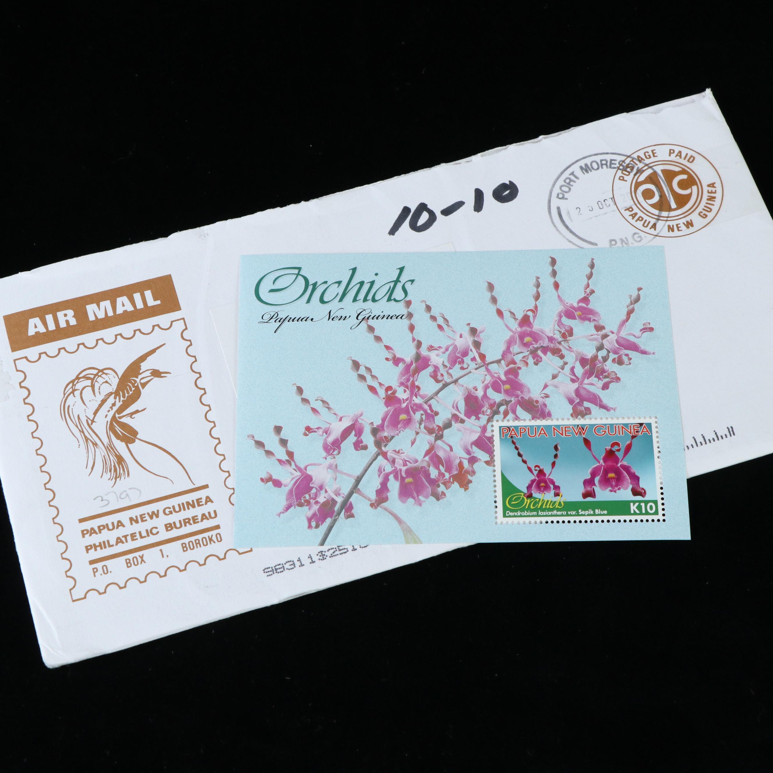 Extensive Papua New Guinea Postage Stamp Collection