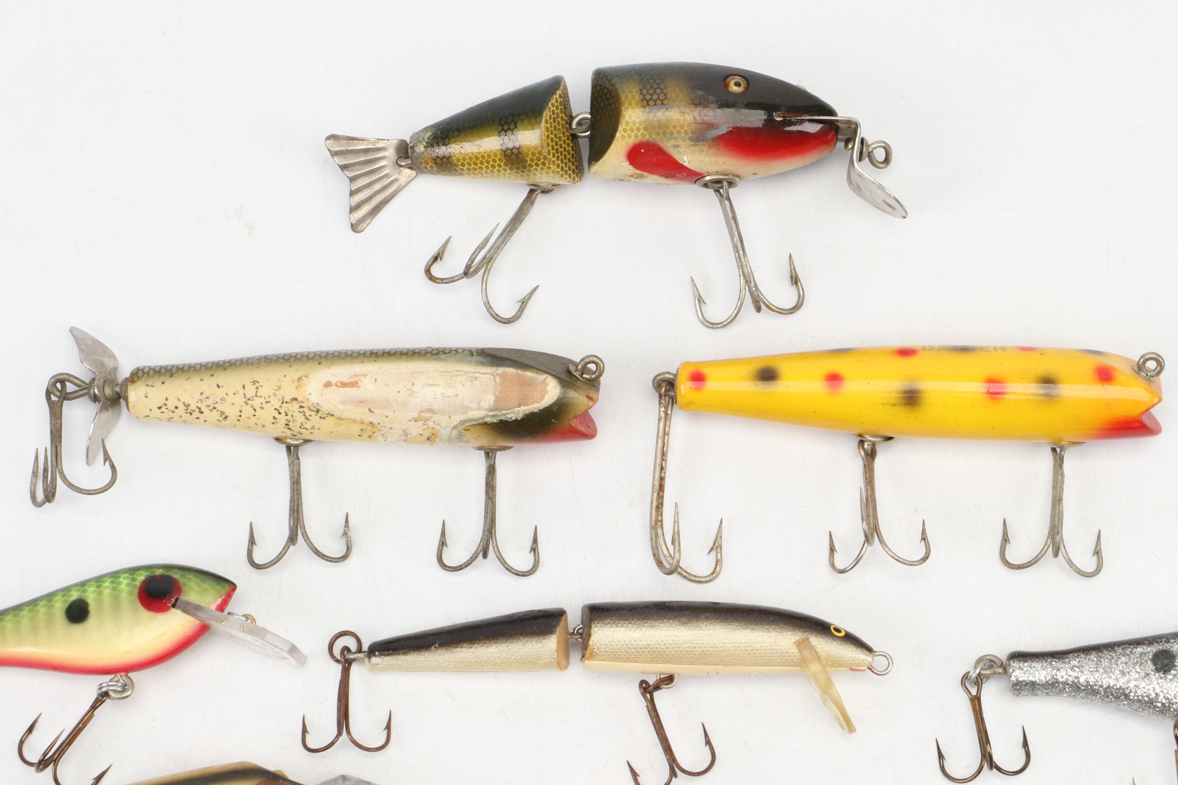 Heddon Super Sonic and Tiger with Cotton Cordell Big O and More Fishing Lures