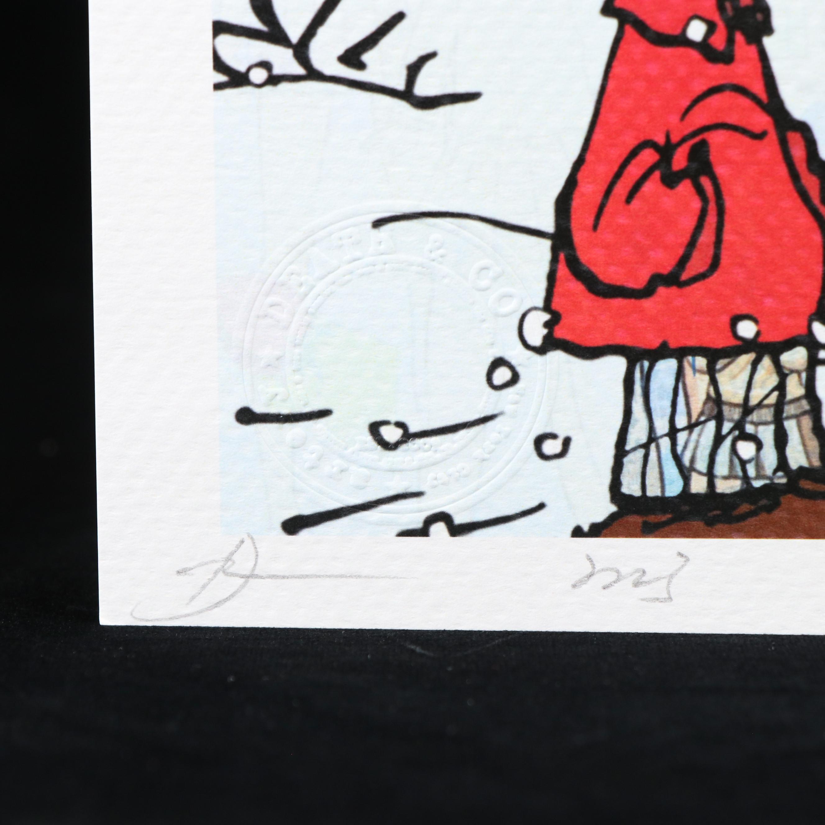 Death NYC Pop Art Graphic Print of The Peanuts Gang &n Anime Characters