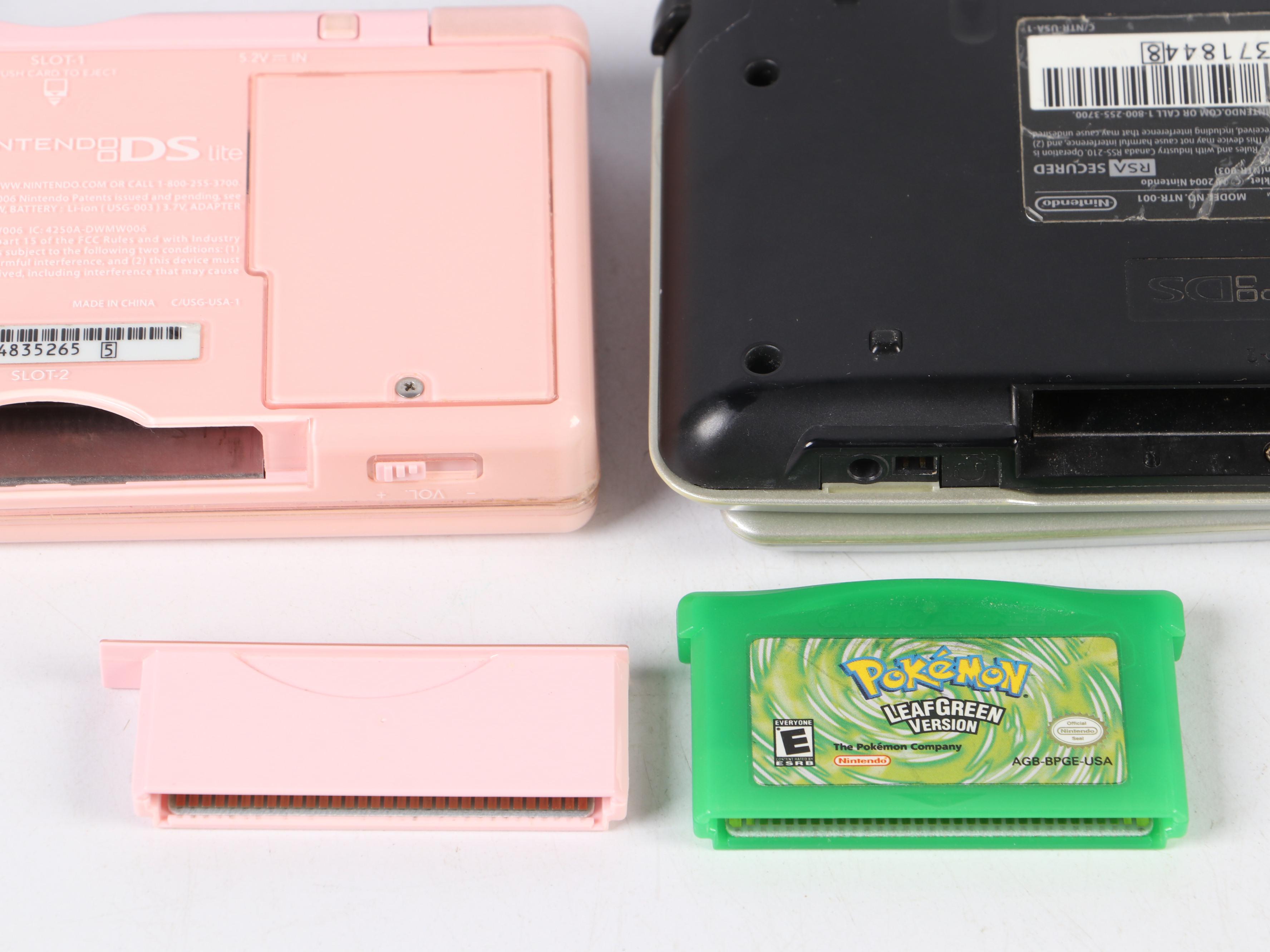 Nintendo DS and DS Lite with 60GB and 80GB Apple iPods