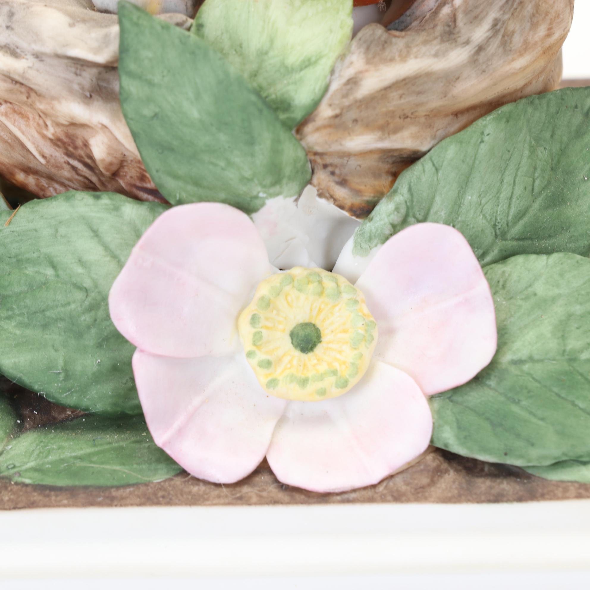 Boehm Limited Edition "Black-Throated Blue Warbler" and Other Boehm Figurines