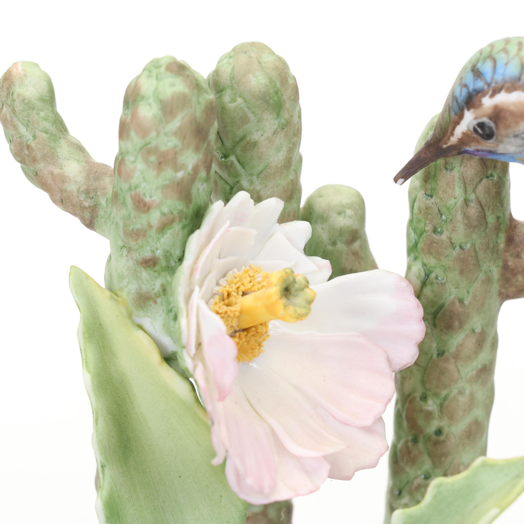 Boehm Limited Edition "Black-Throated Blue Warbler" and Other Boehm Figurines