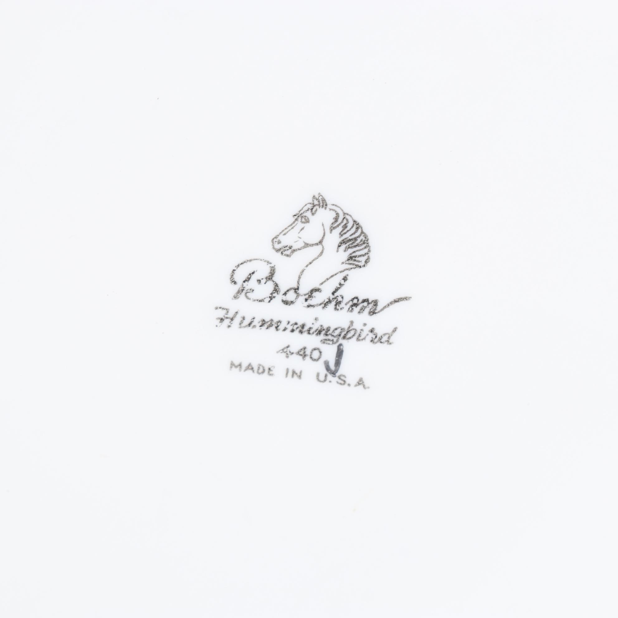 Boehm Limited Edition "Black-Throated Blue Warbler" and Other Boehm Figurines