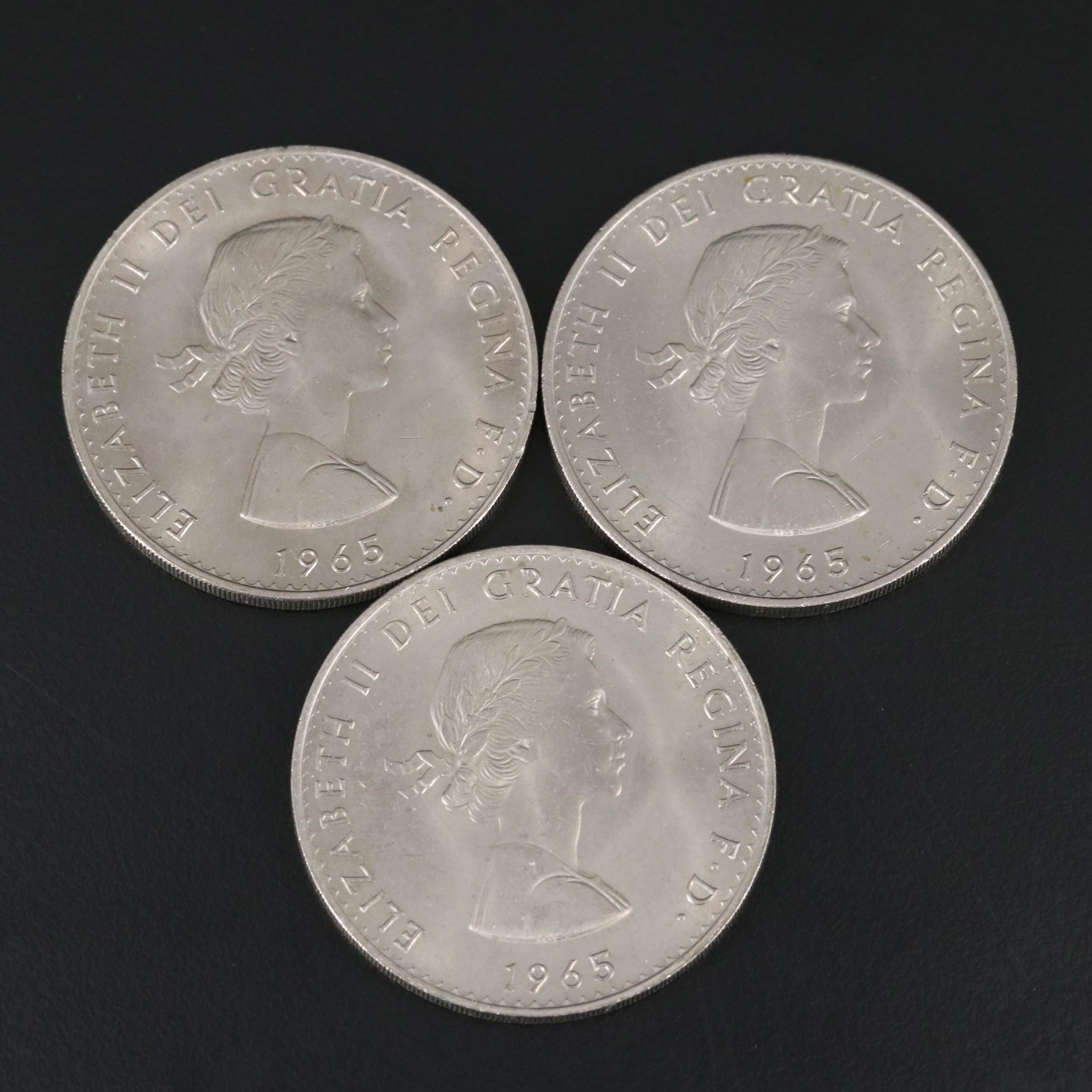 Collection of Thirty-Five Great Britain Assorted Coins