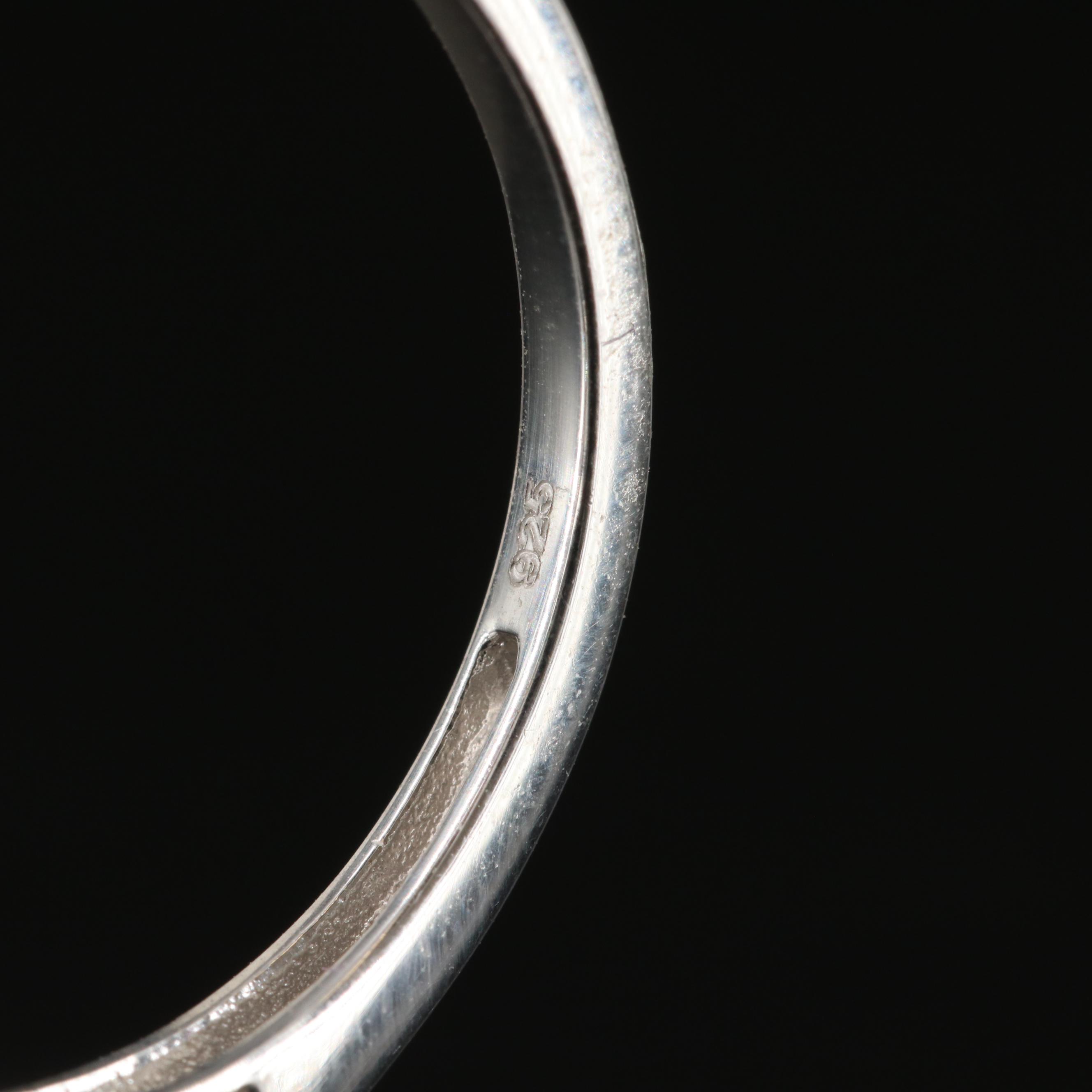 Sterling Sapphire Ring