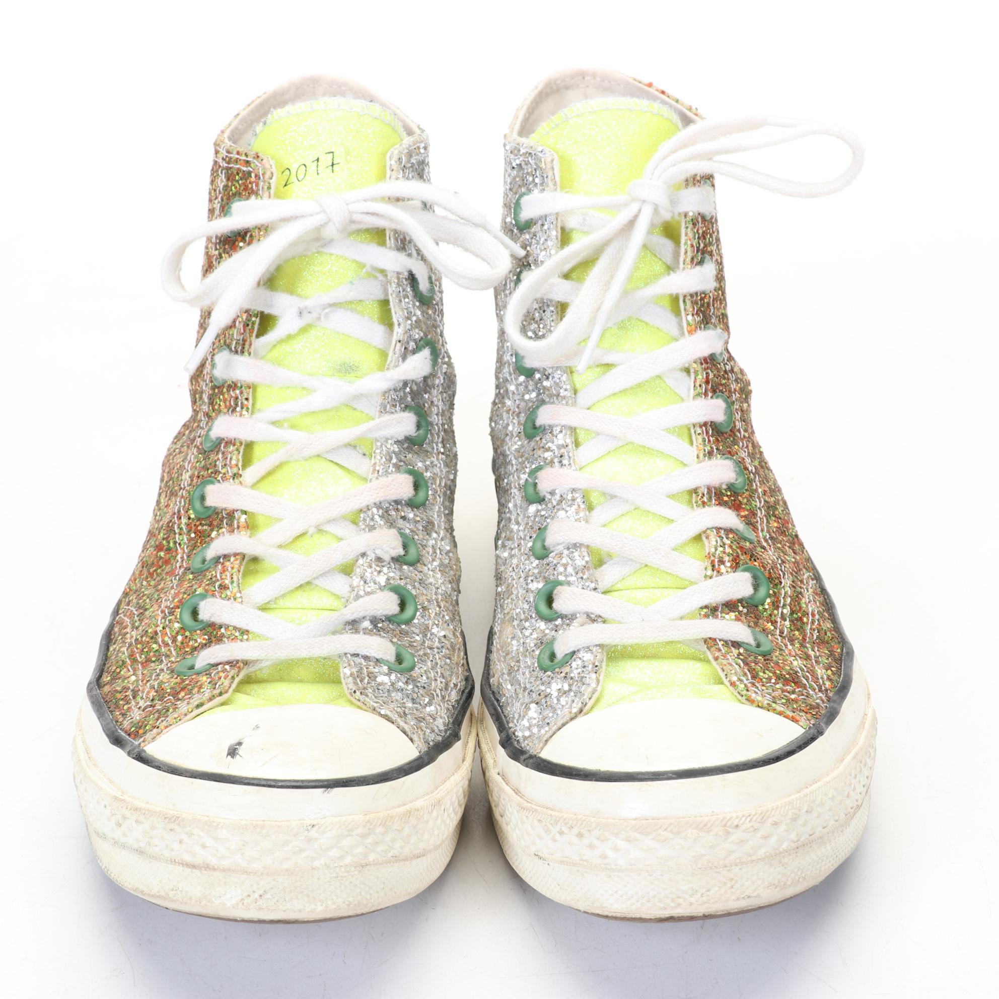 Converse X JW Anderson Chuck Taylor Glitter Sneakers
