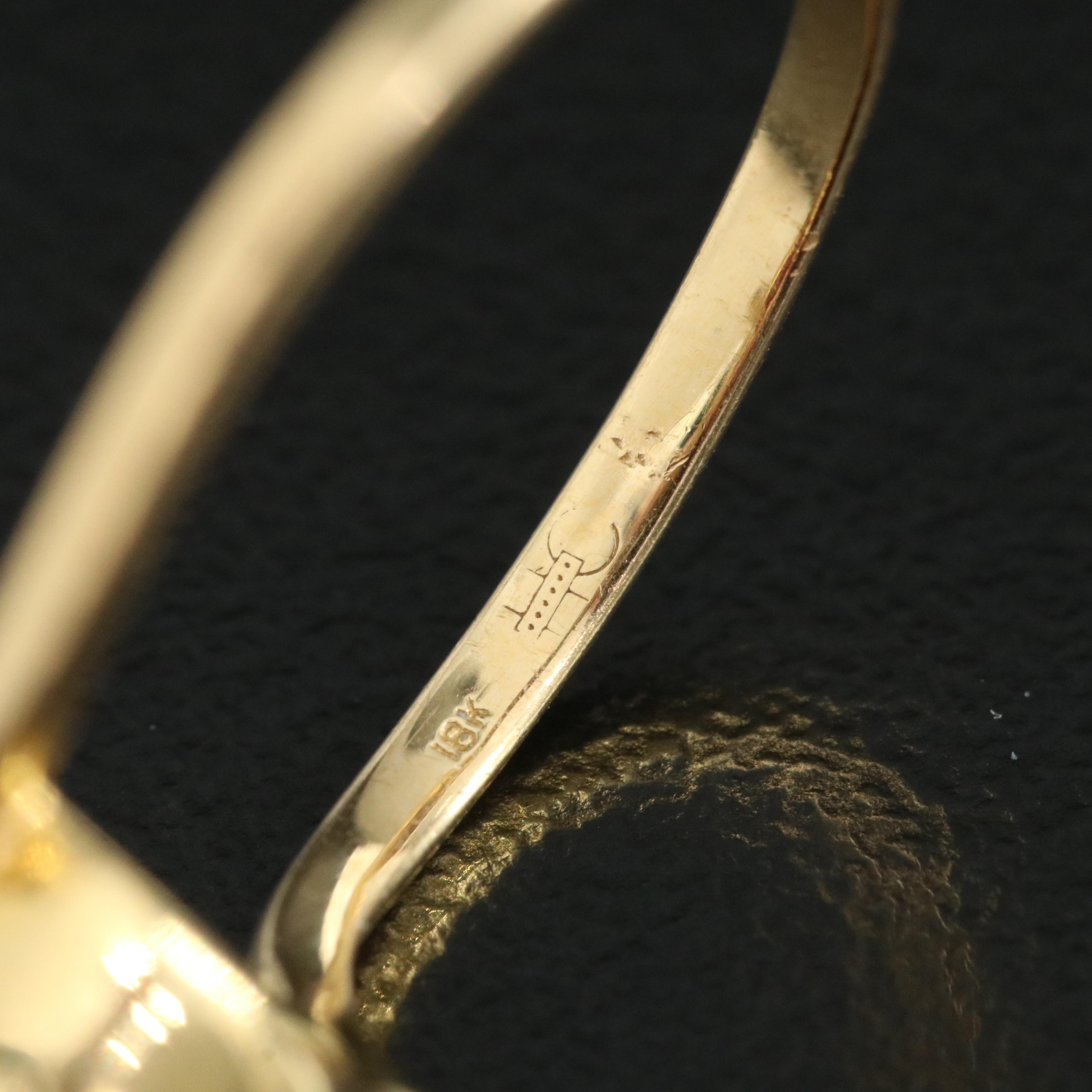 18K Ruby Solitaire Ring