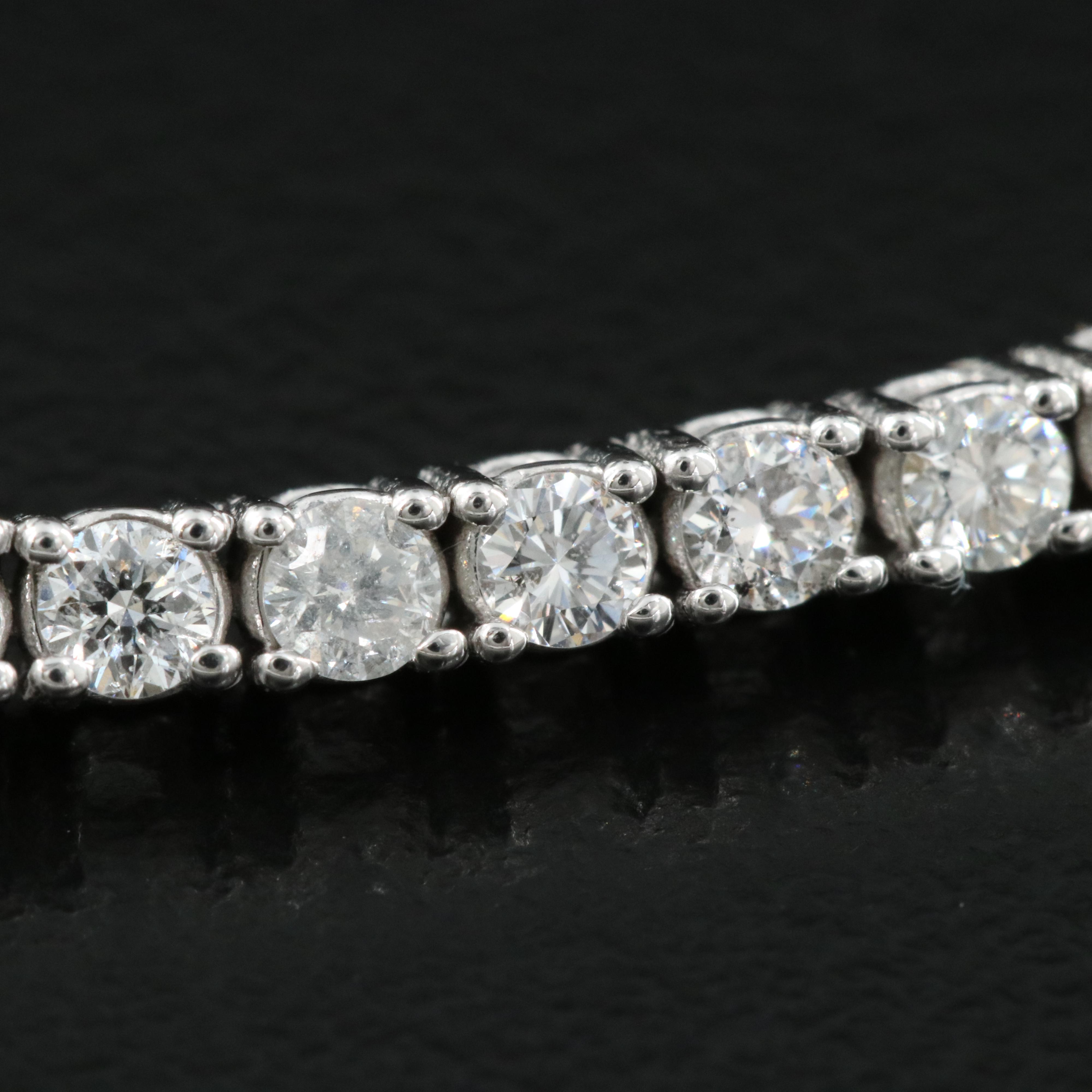 14K 3.24 CTW Diamond Tennis Bracelet