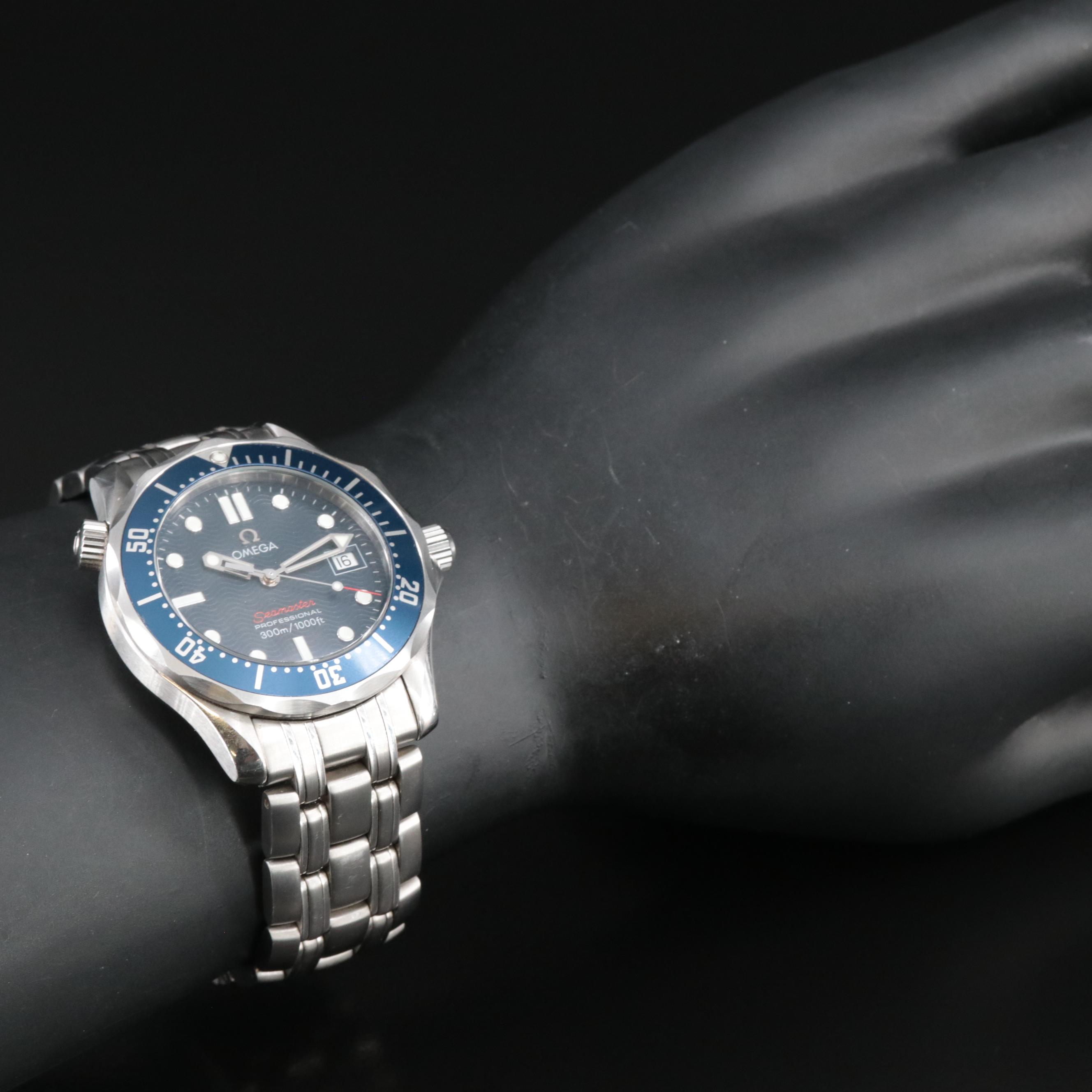 1999 Omega Seamaster Quartz 300M Watch