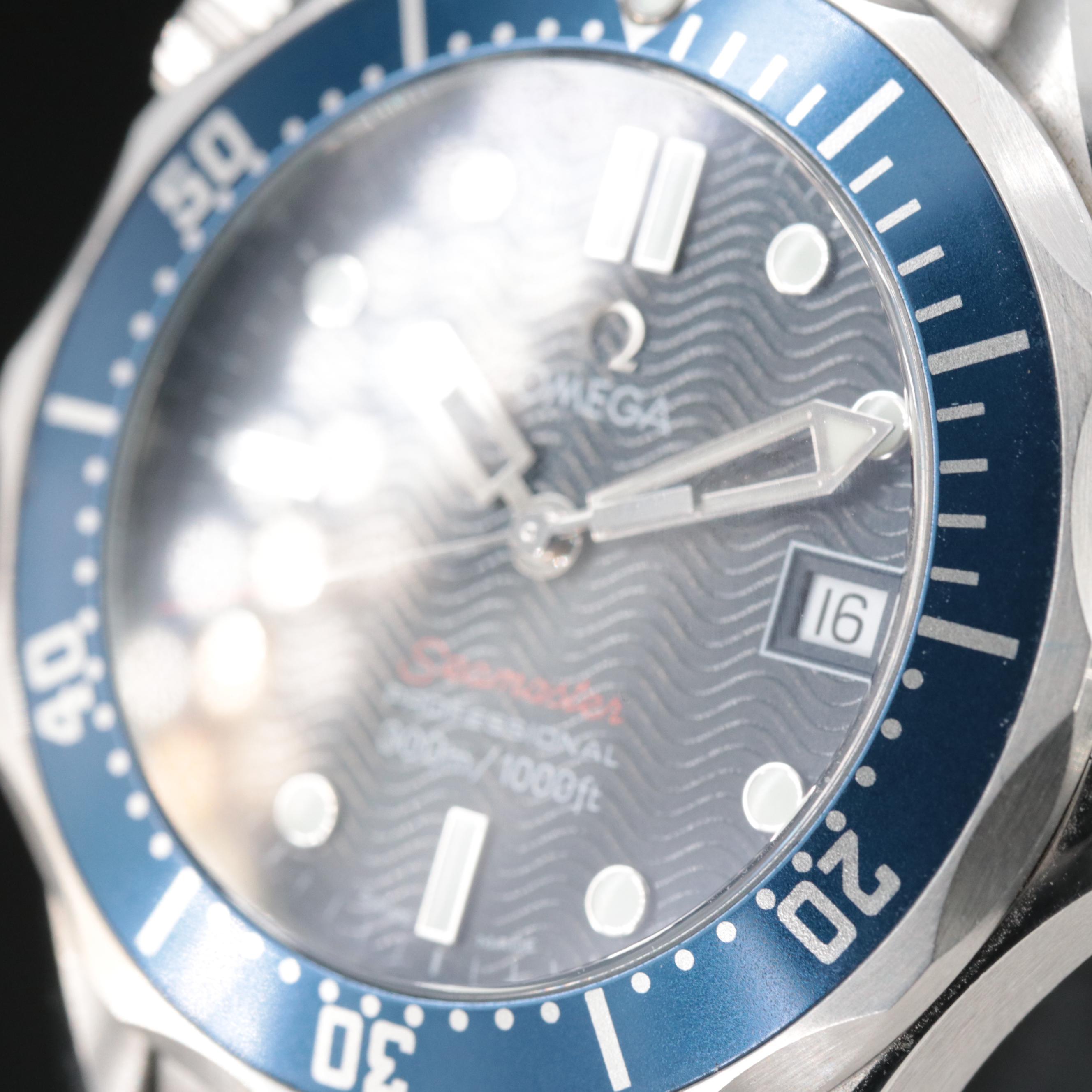 1999 Omega Seamaster Quartz 300M Watch