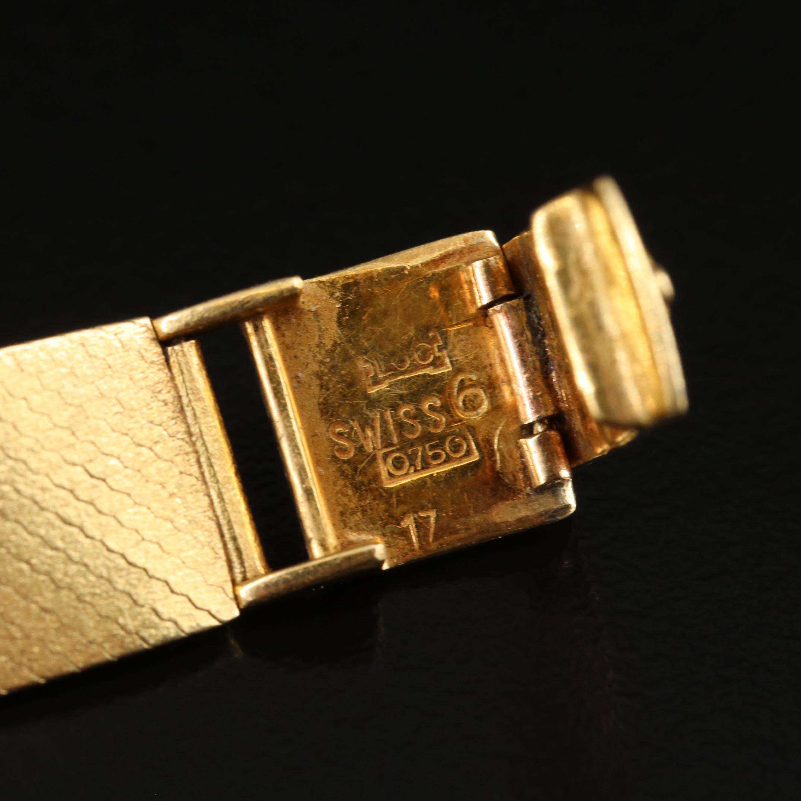 18K Chopard Geneve Diamond Watch