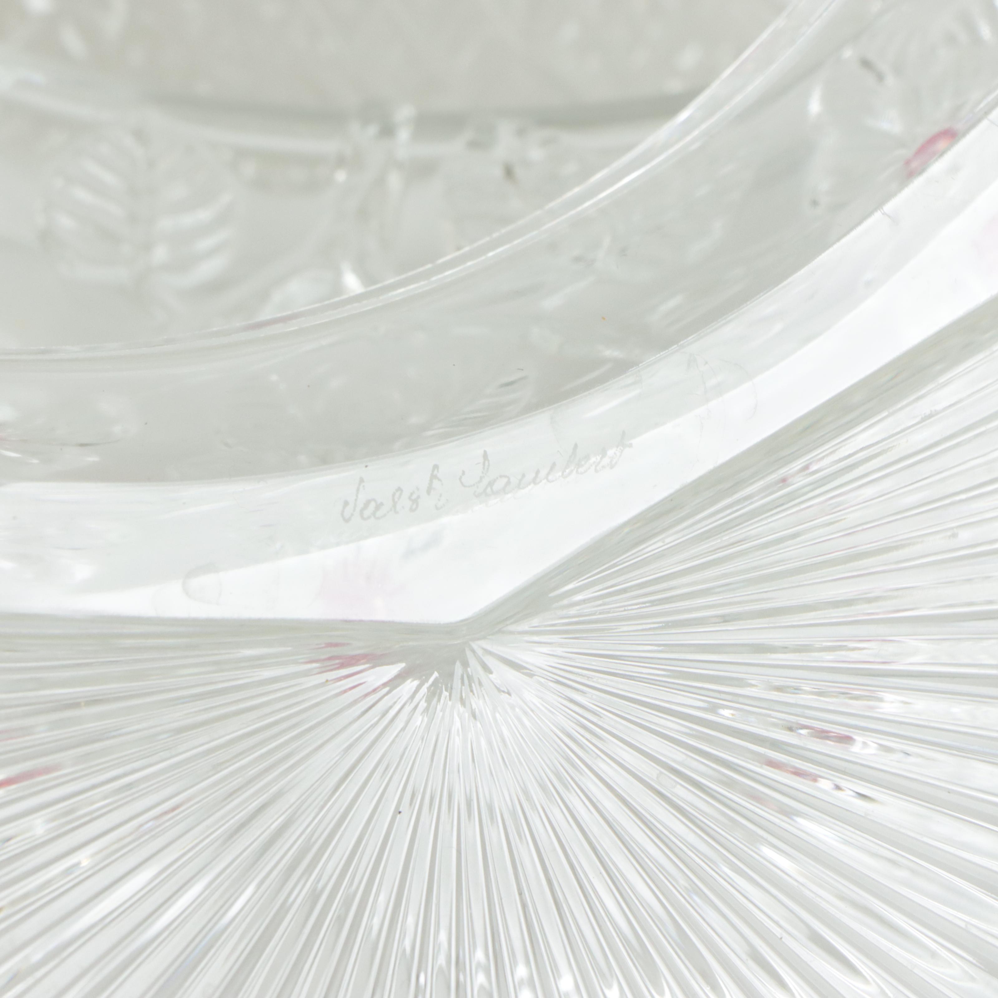 Porcelain and Glass Bone Dishes and Crescent Salad Dishes