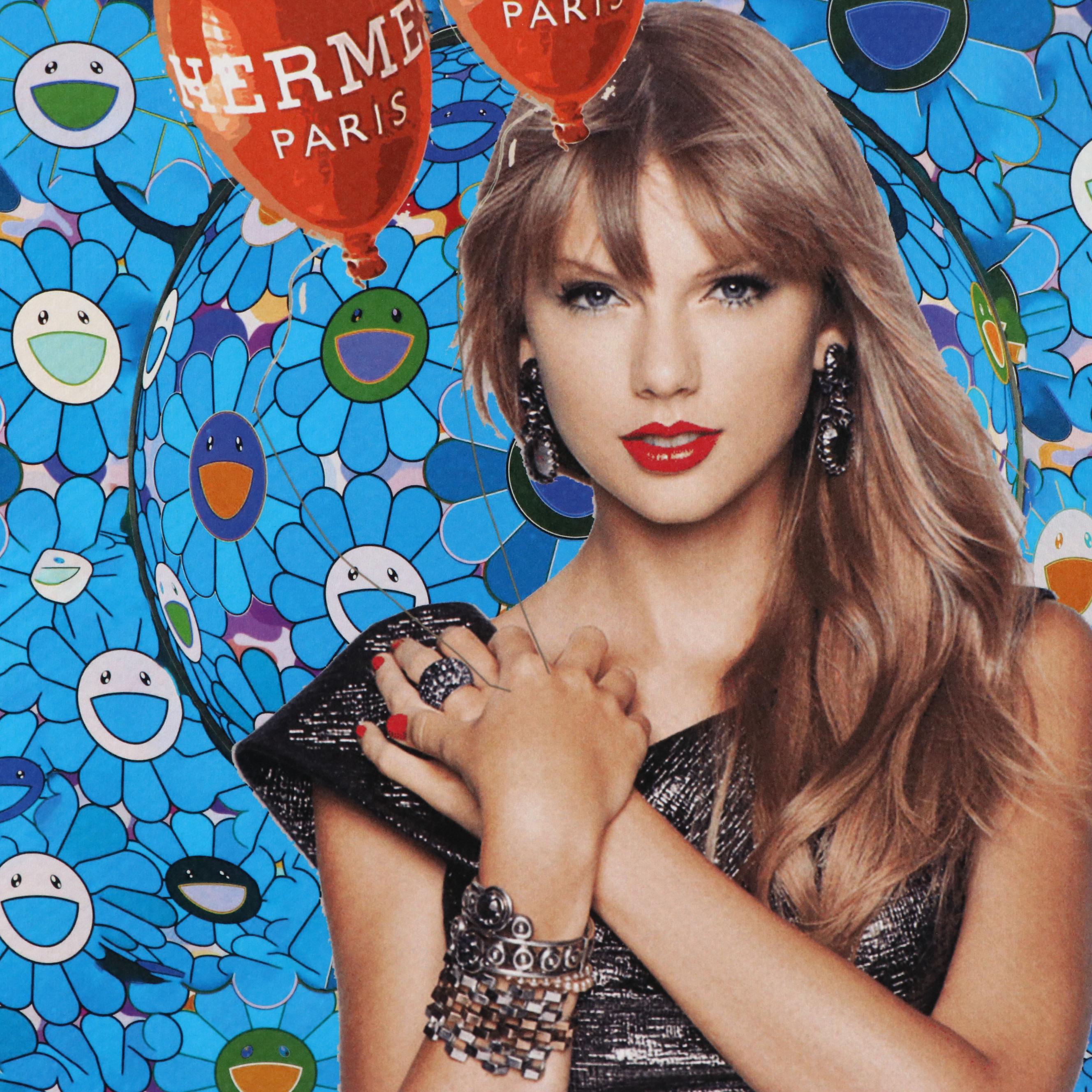 Death NYC Pop Art Graphic Print of Taylor Swift x Takashi Murakami