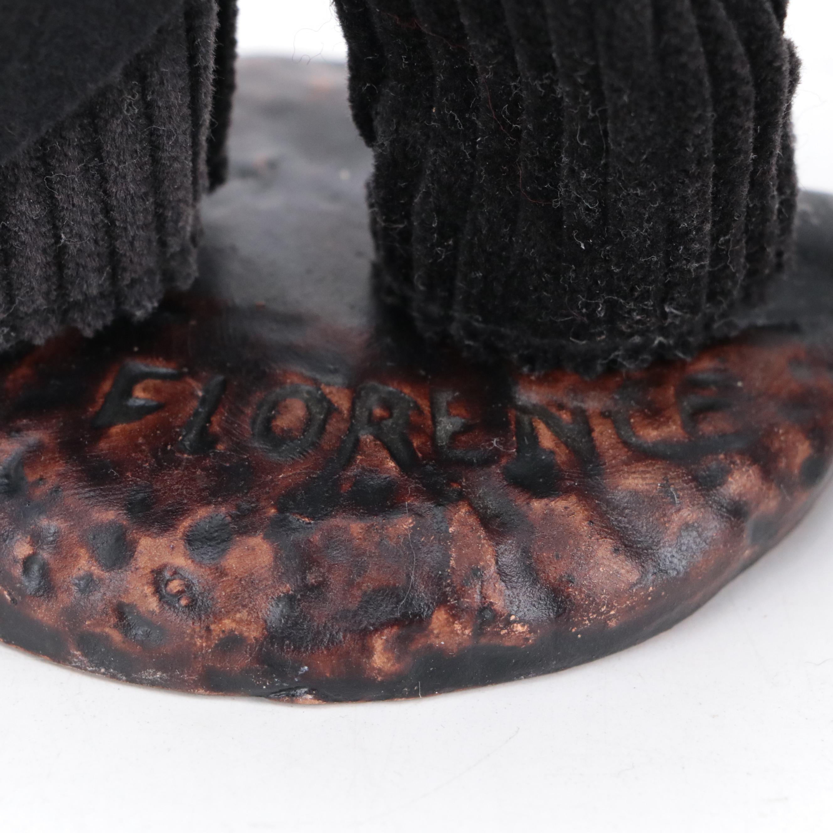 Santons Florence Fabric and Ceramic French Little Saints Figurines