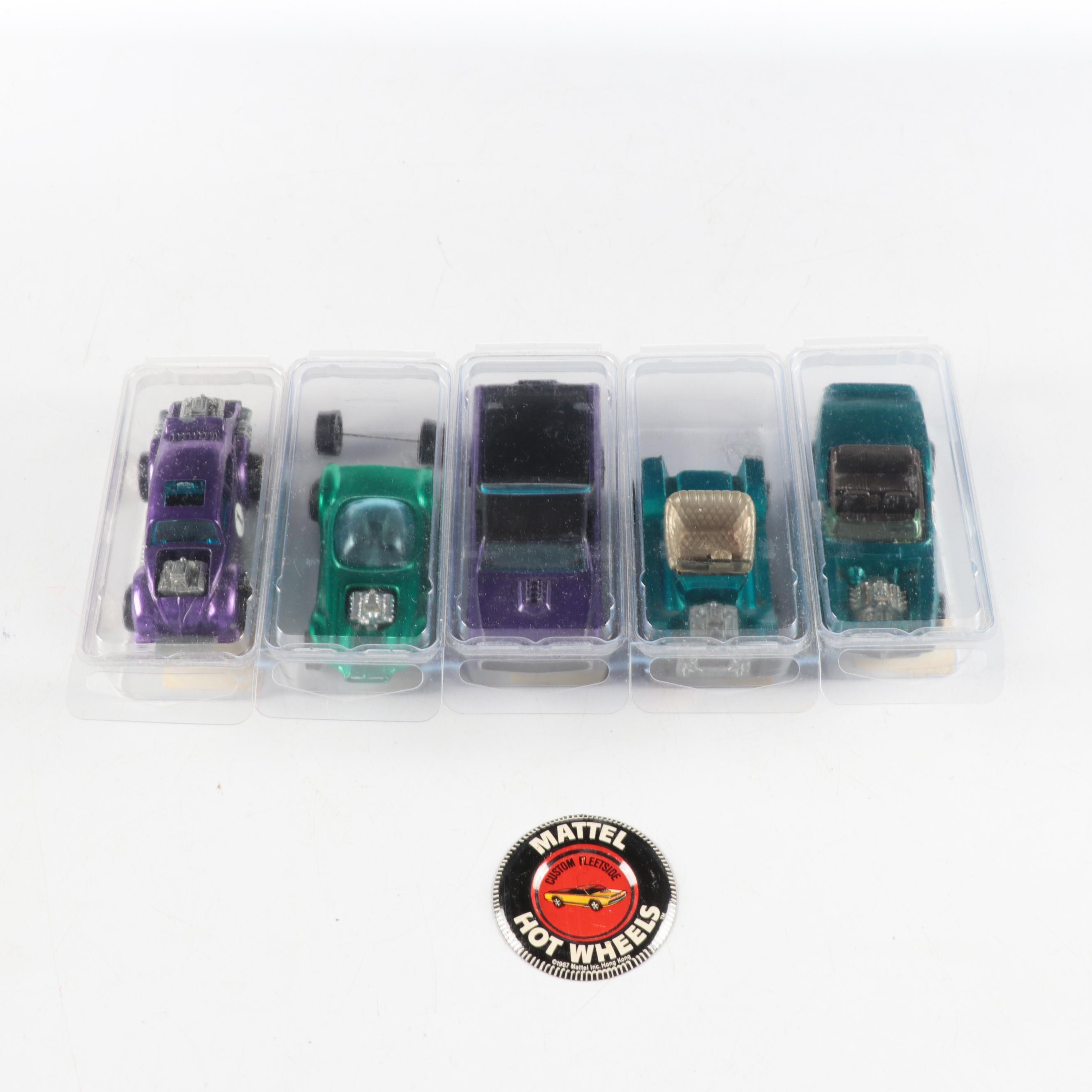 Restored Hot Wheels 1971 "Evil Weevil" with Others