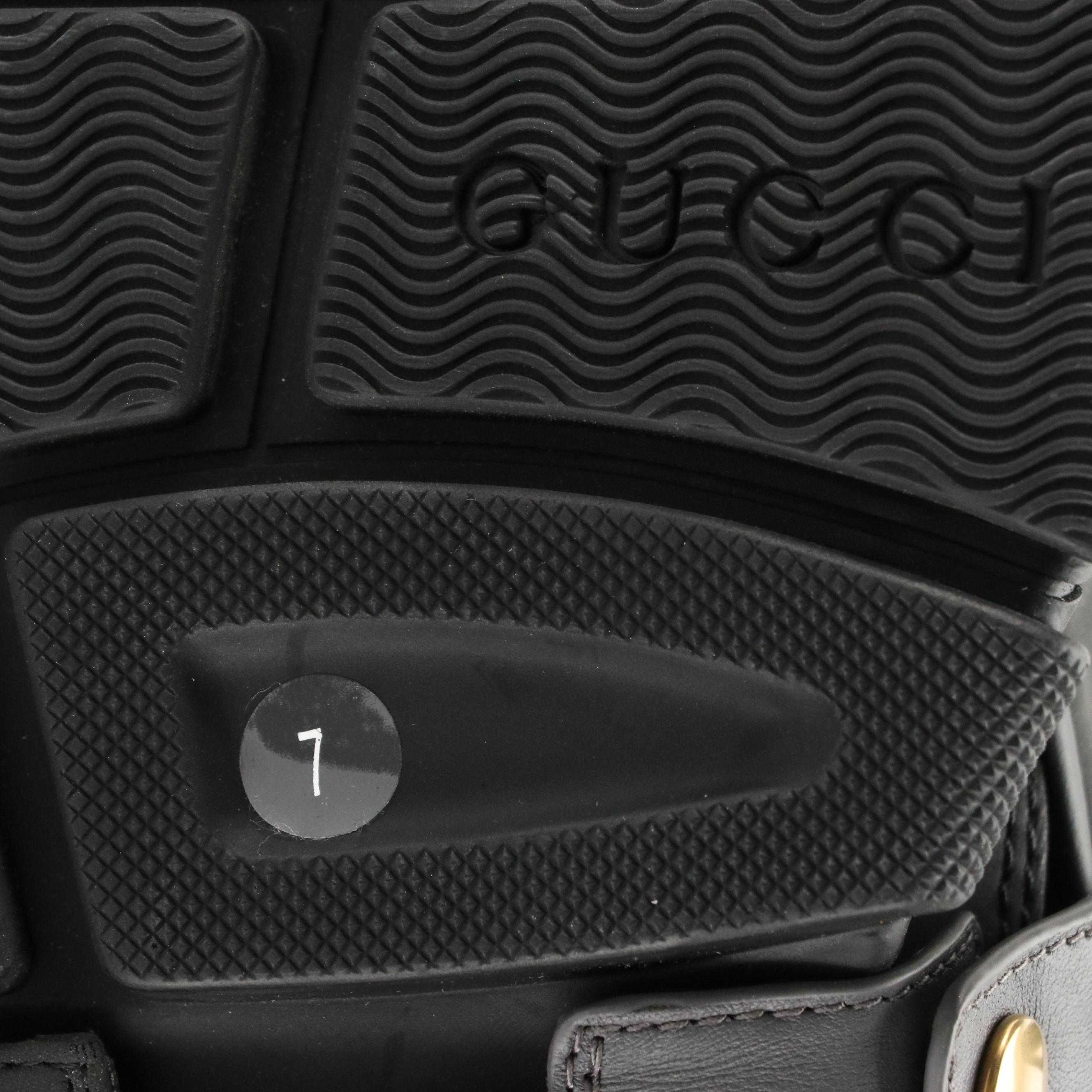 Men's Gucci Black Flashtrek Spike Stud Embellished Lace-Up Sneakers