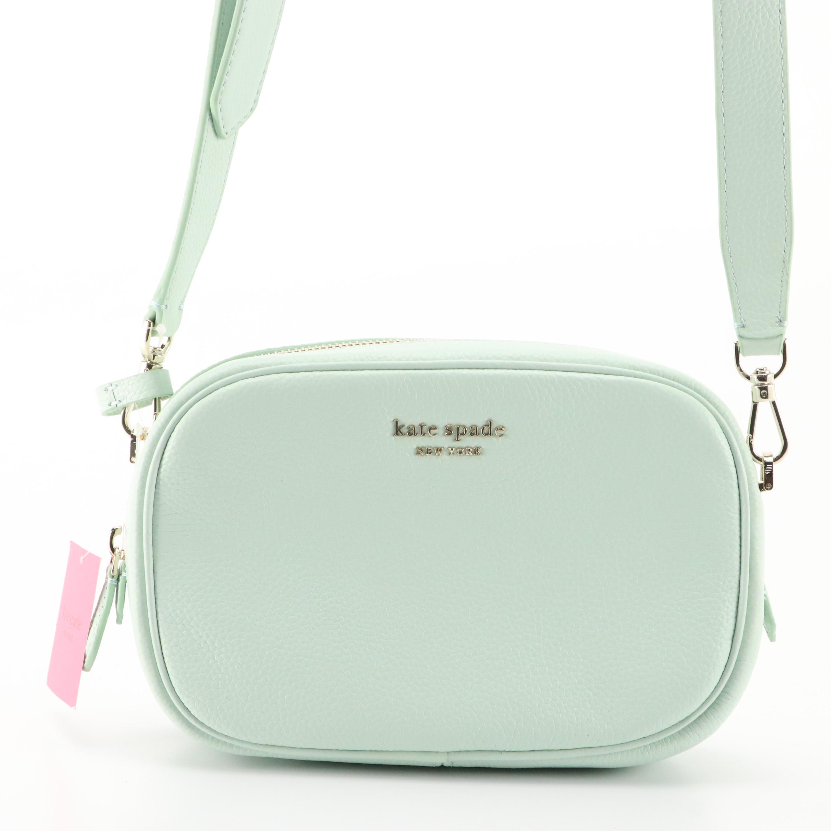 Kate Spade Astrid Medium Camera Bag and Hello Bubble Umbrella, New with