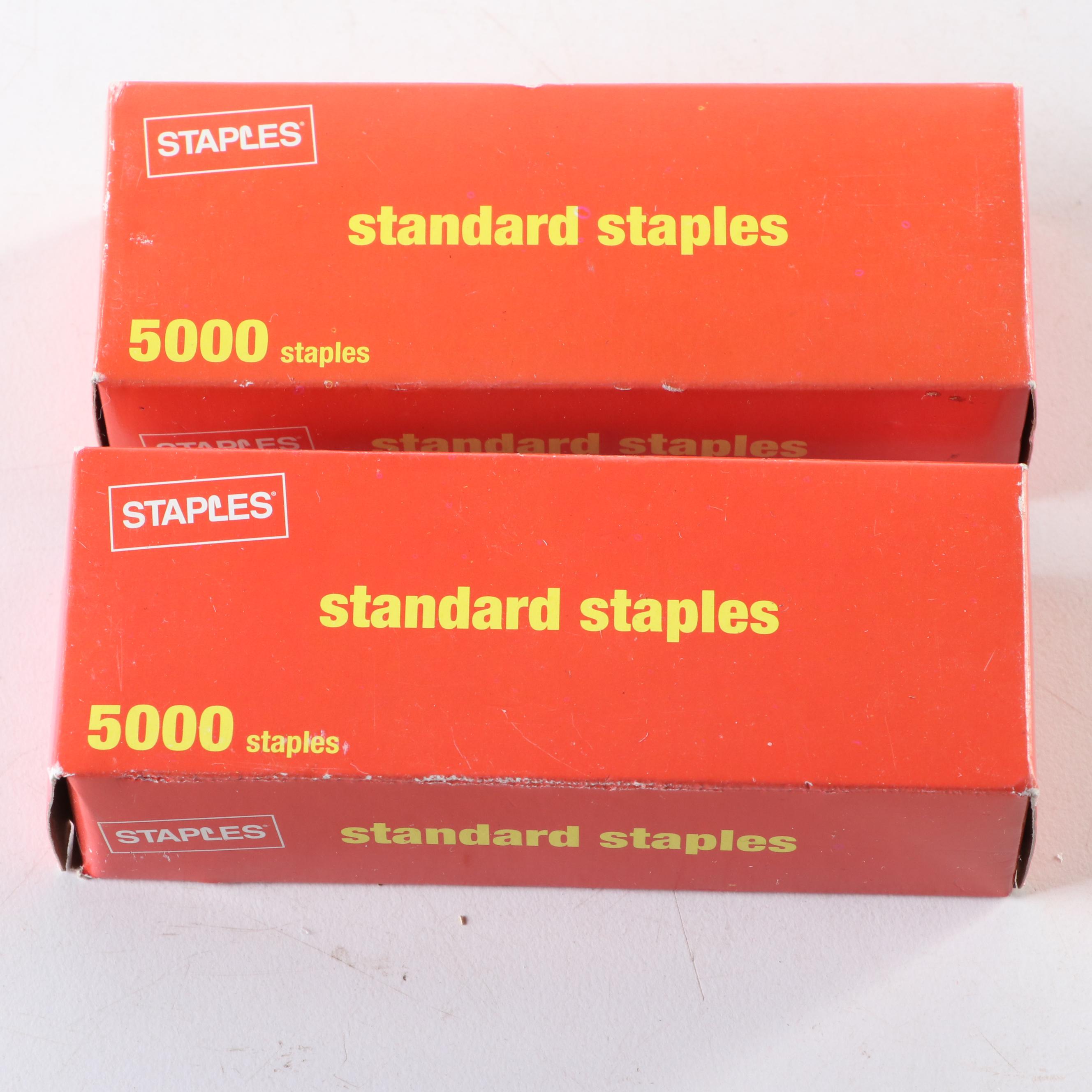 FaberCastell Pencils, Leather Pencil Holder with Paperclips, Staples and More EBTH