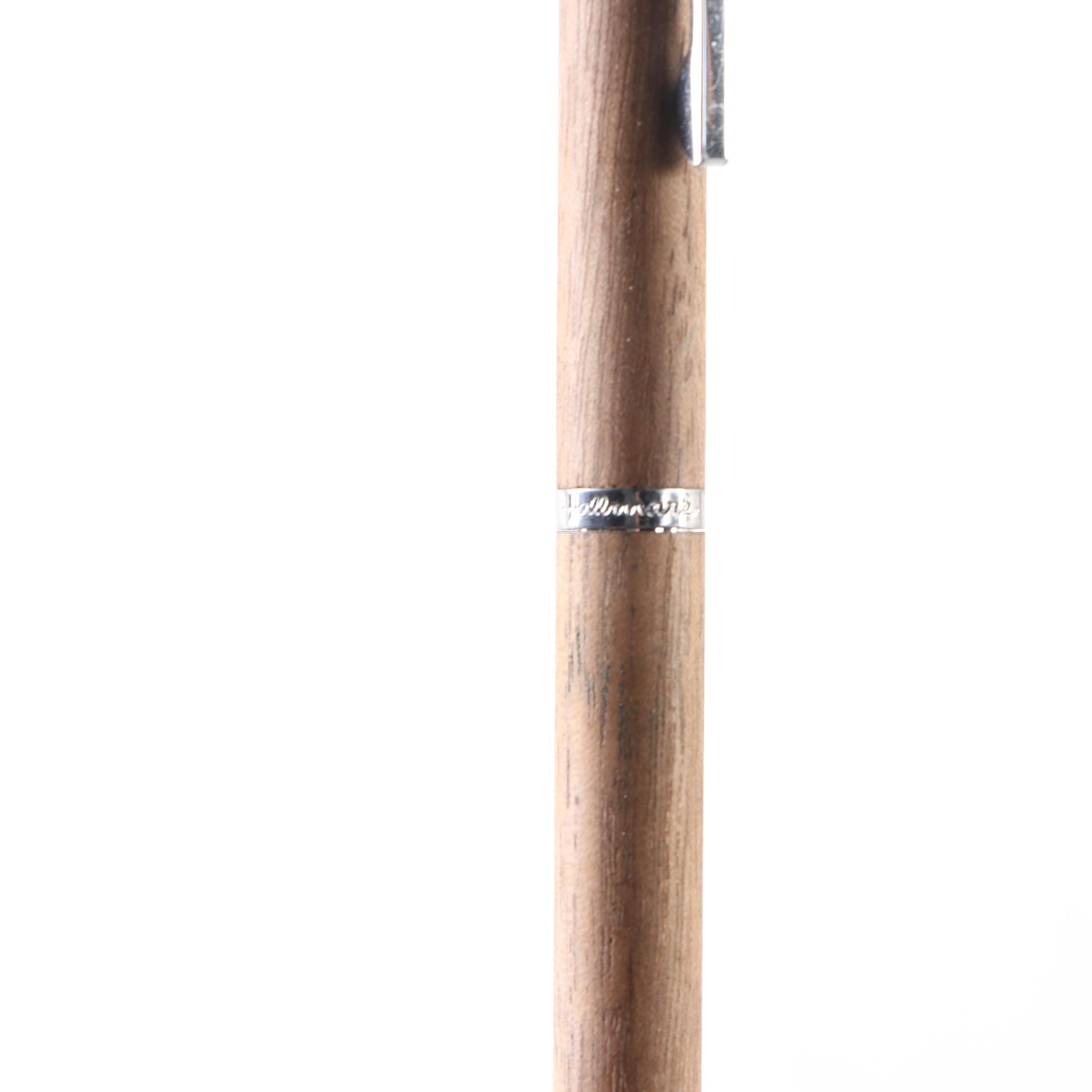 FaberCastell Pencils, Leather Pencil Holder with Paperclips, Staples and More EBTH