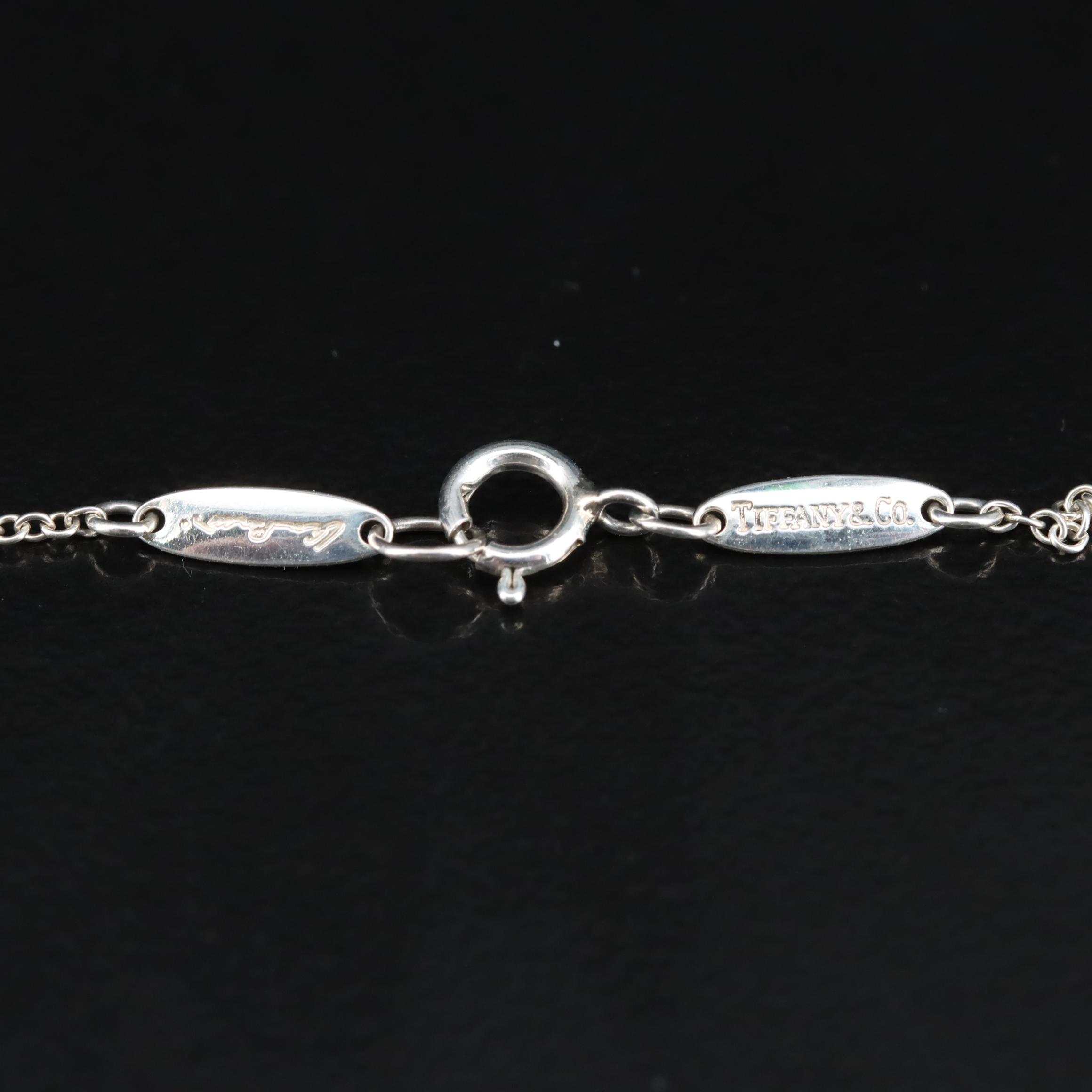 Elsa Peretti for Tiffany & Co. Sterling Teardrop Necklace