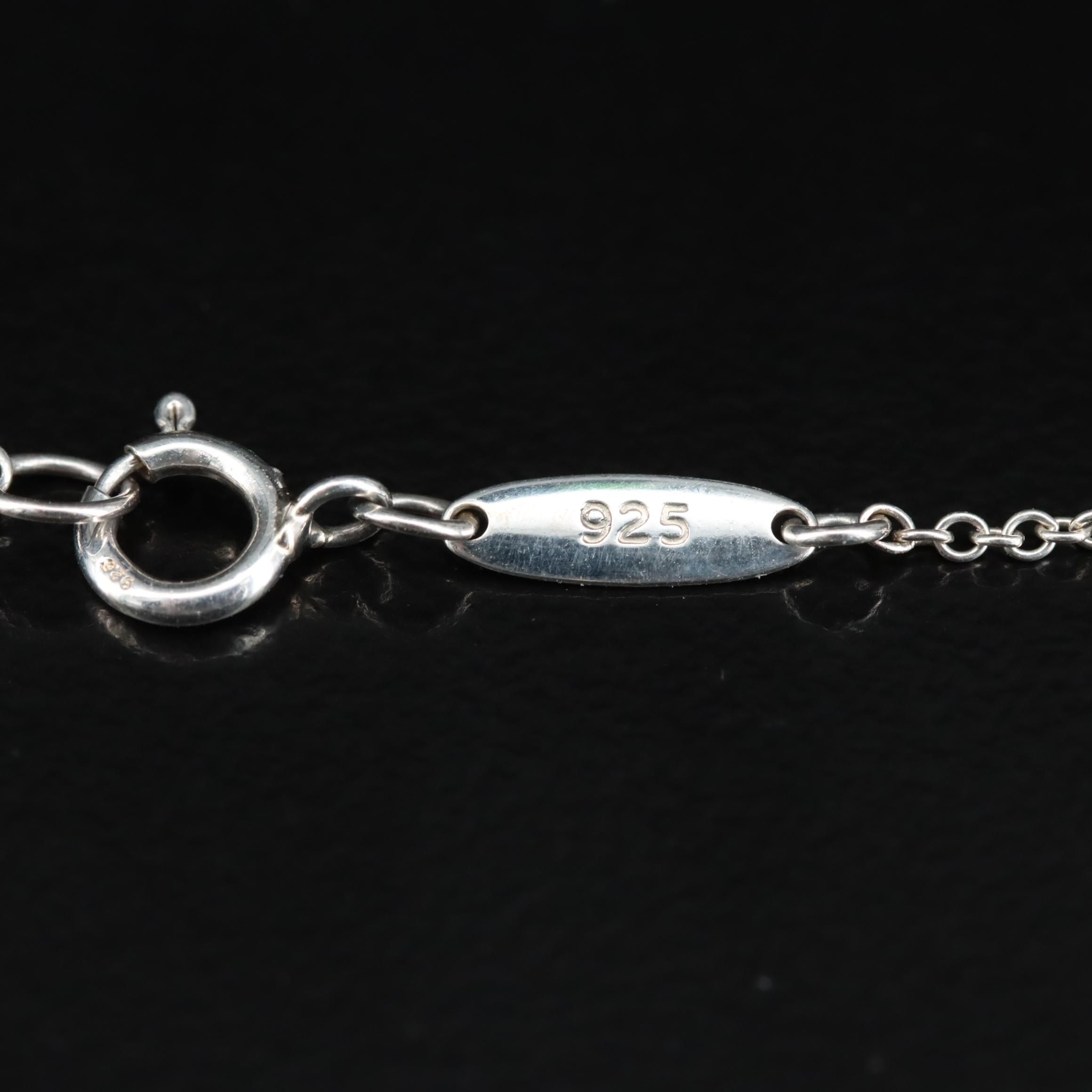 Elsa Peretti for Tiffany & Co. Sterling Teardrop Necklace