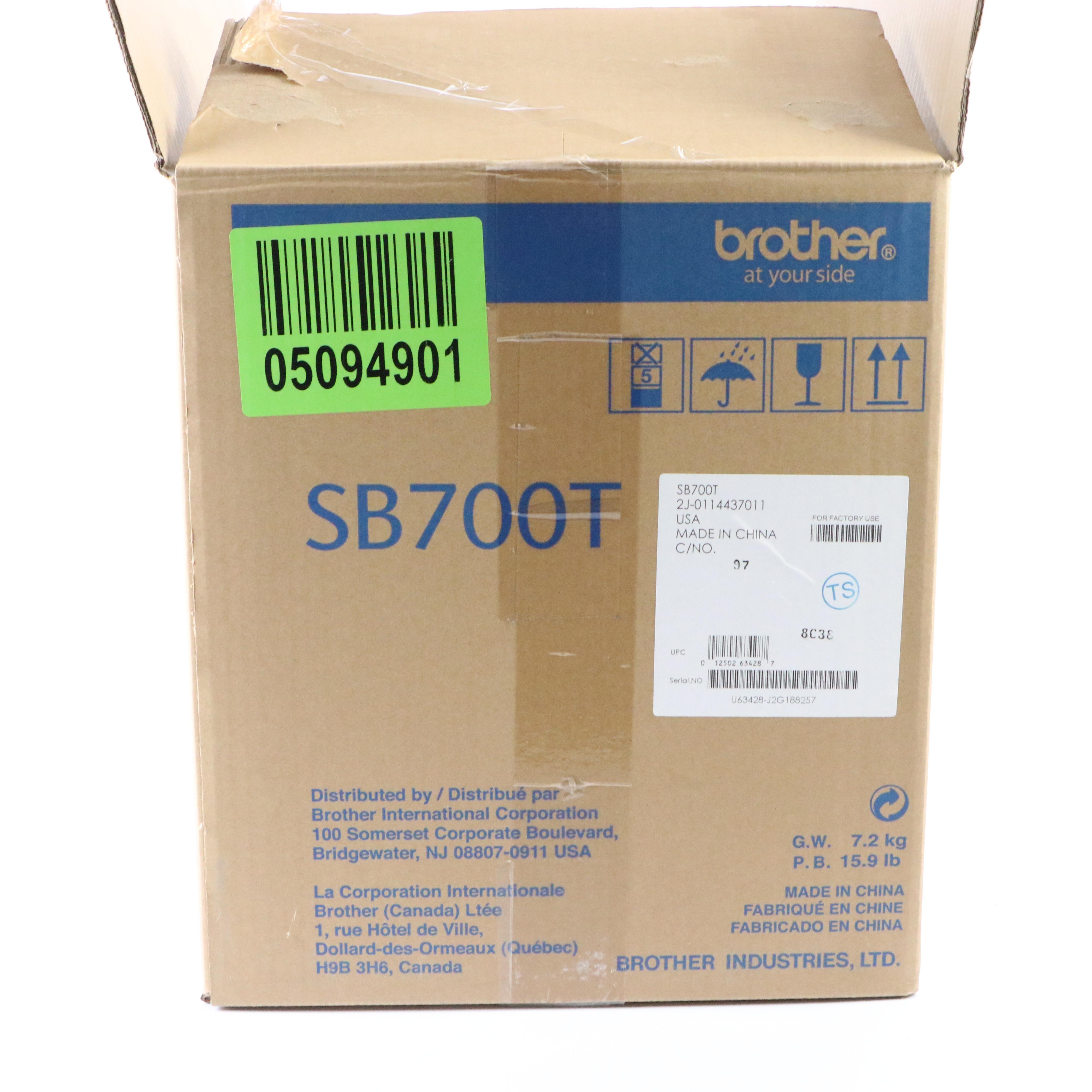 Brother Simplicity Computerized Sewing and Quilting Machine, SB700T