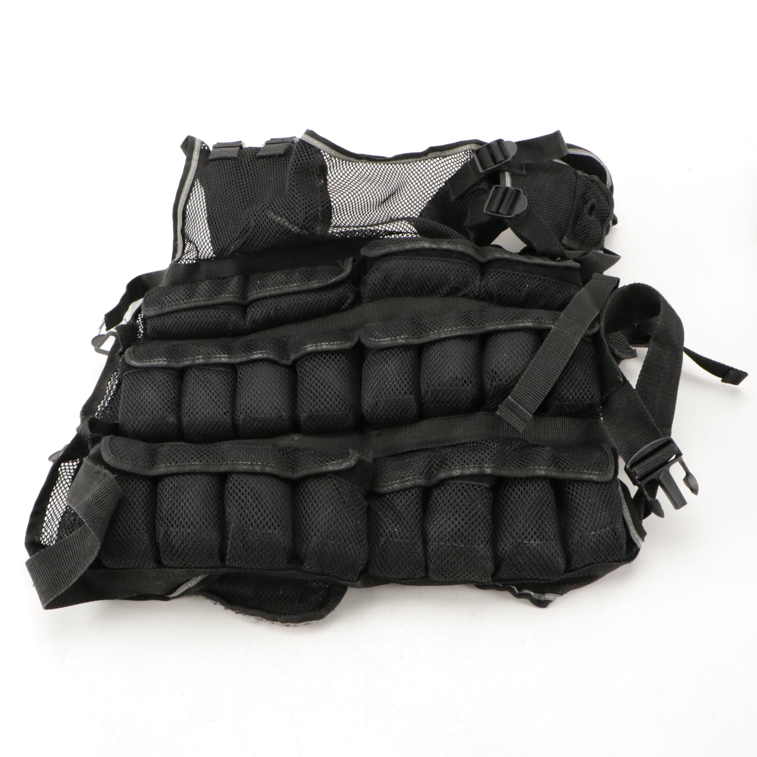 Valeo Weighted Vest with Fitness Gear Ankle Weights and More Weightlifting Gear