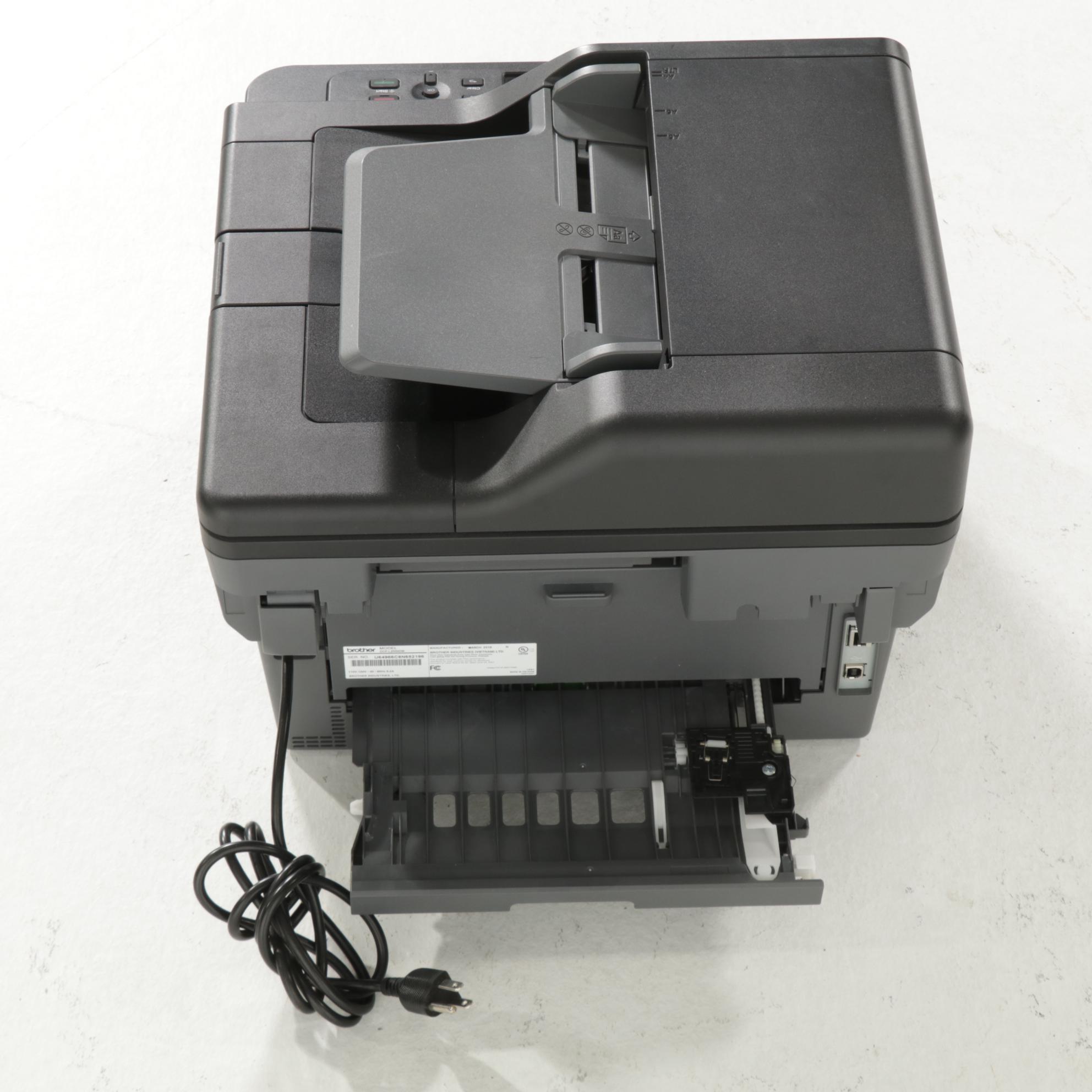 Brother DCPL2550DW Monochrome Wireless Multi-Function Printer, 2018