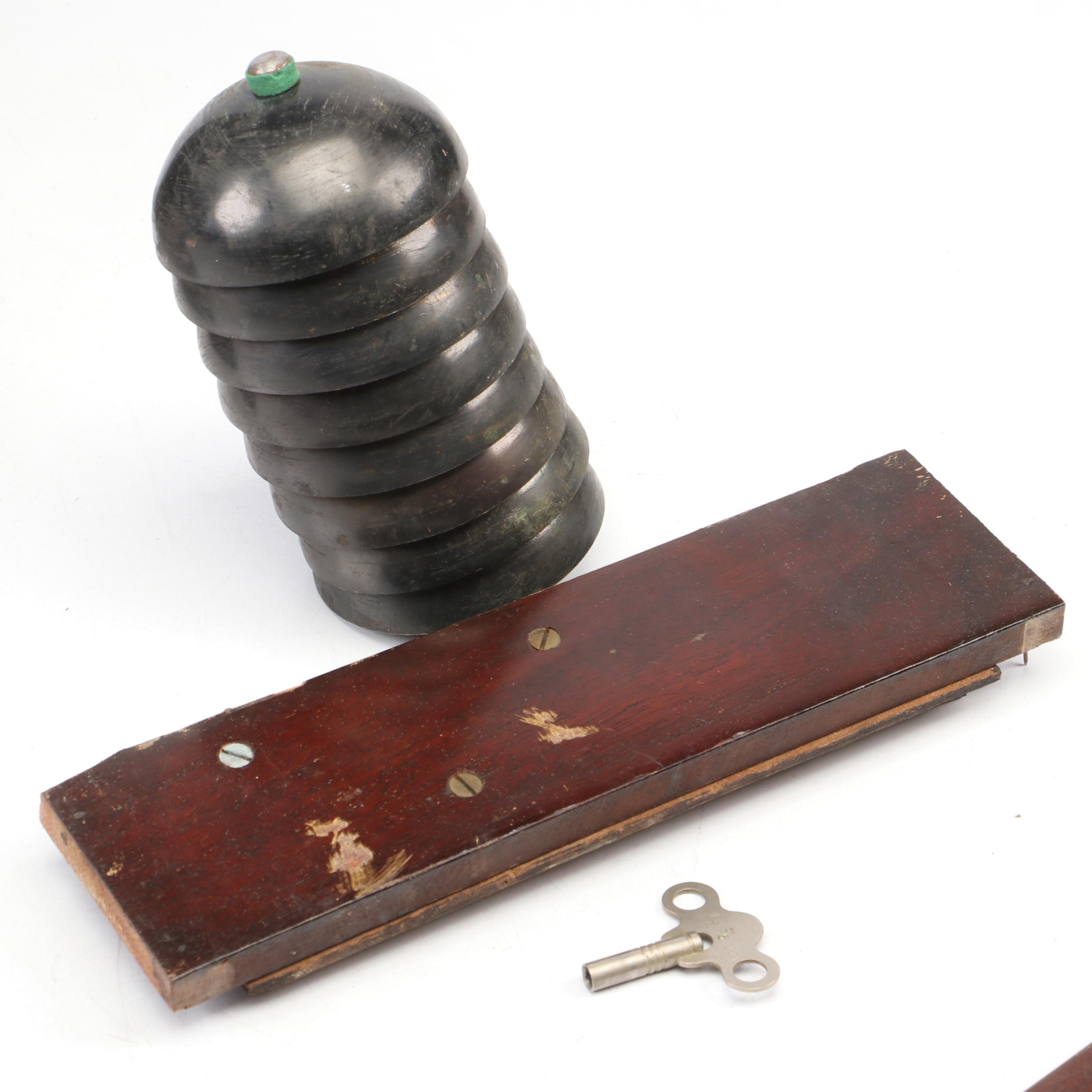 Seth Thomas Sonora Chime Mahogany Eight-Day Mantel Clock, Early 20th Century