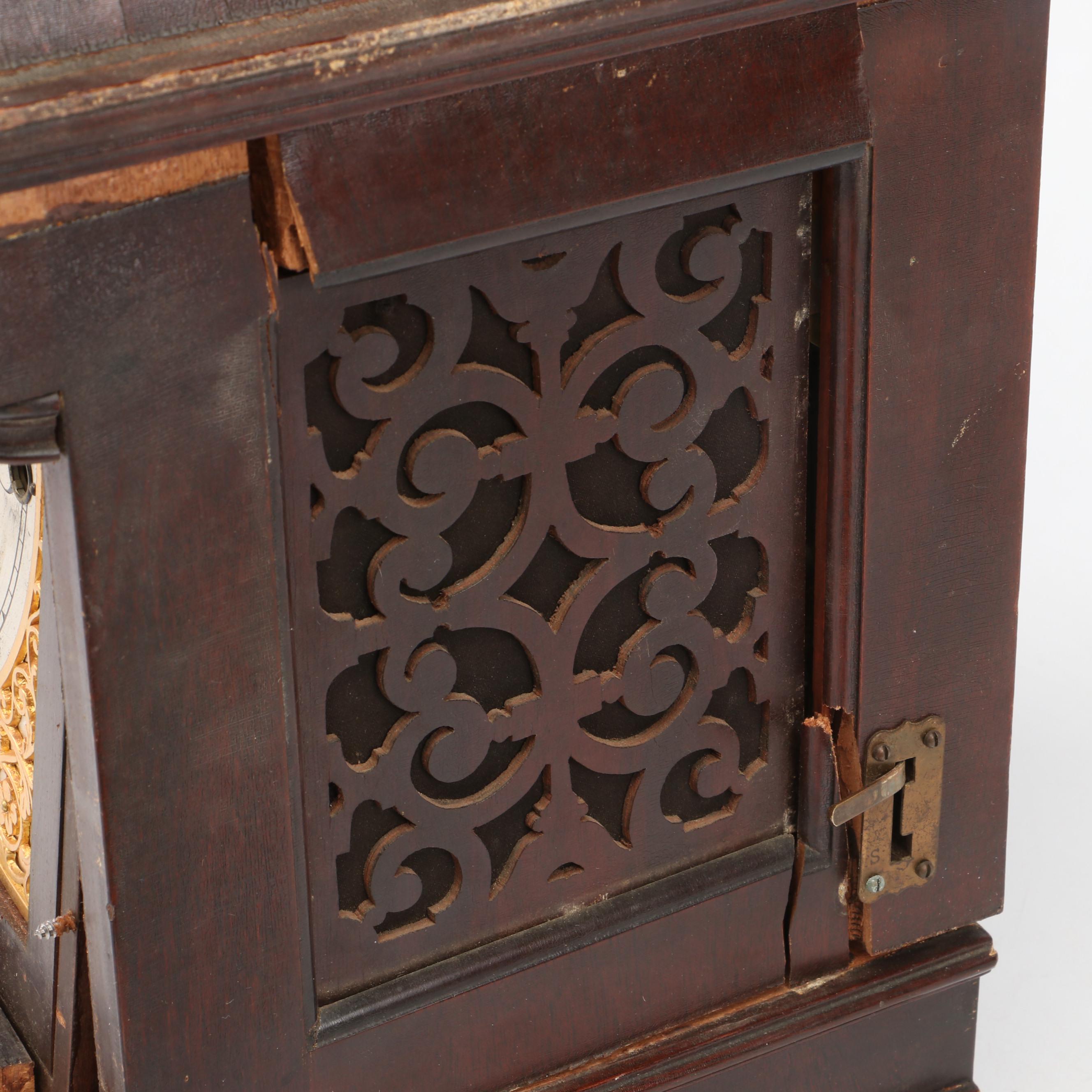 Seth Thomas Sonora Chime Mahogany Eight-Day Mantel Clock, Early 20th Century