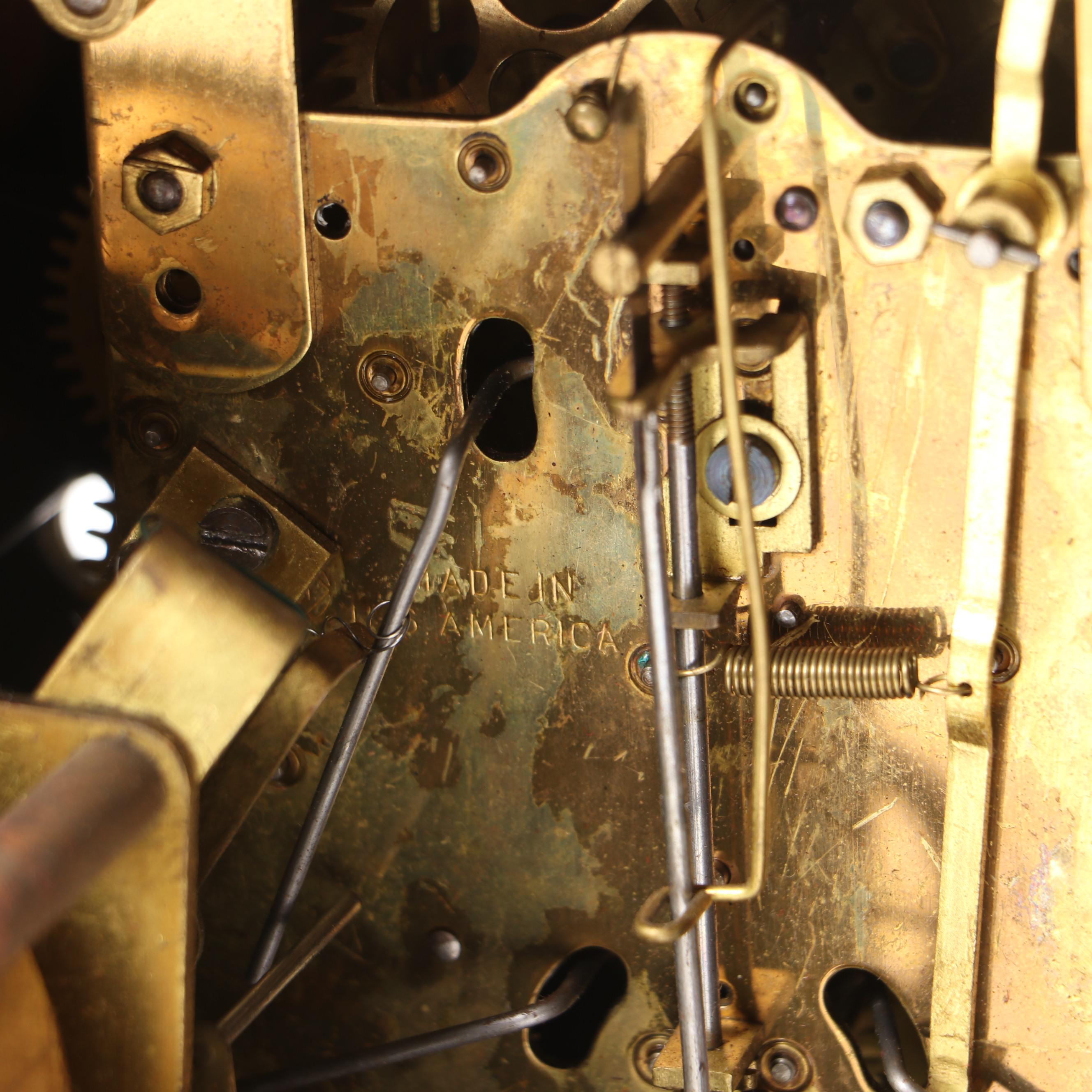 Seth Thomas Sonora Chime Mahogany Eight-Day Mantel Clock, Early 20th Century