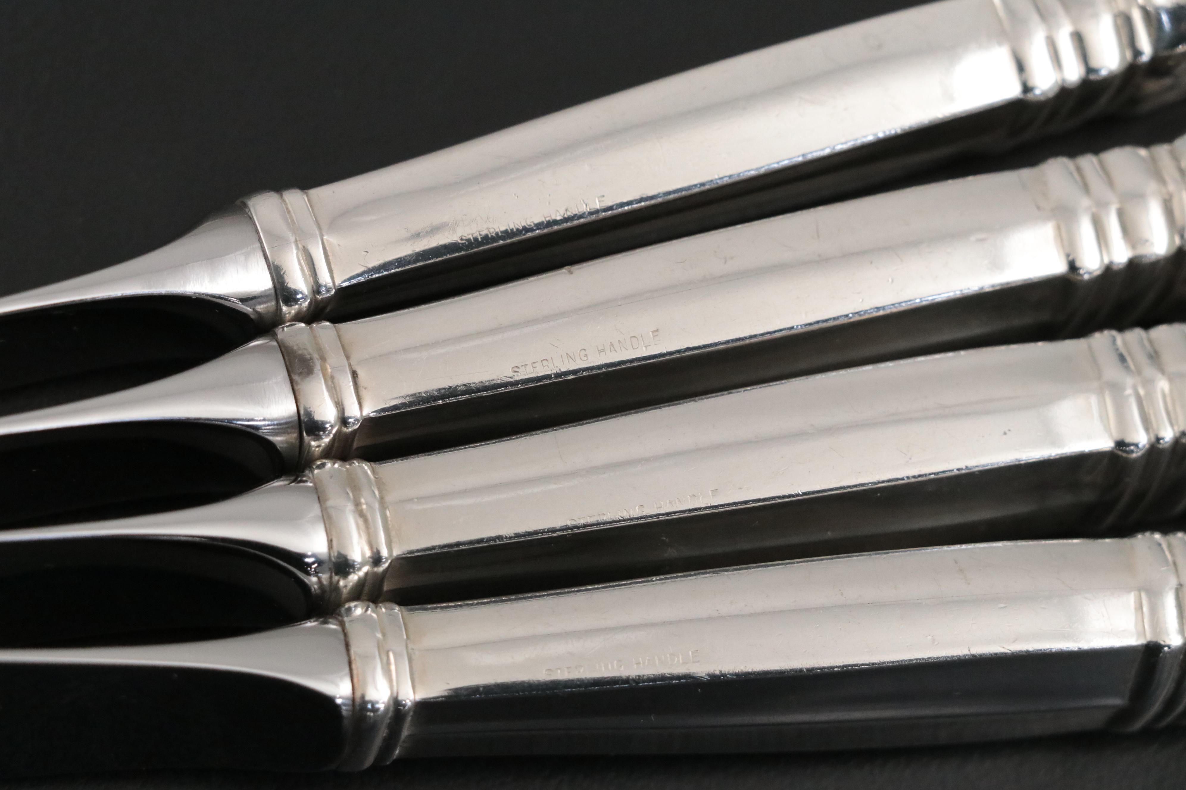 International "Royal Danish" Sterling Silver Flatware and Serving Utensils