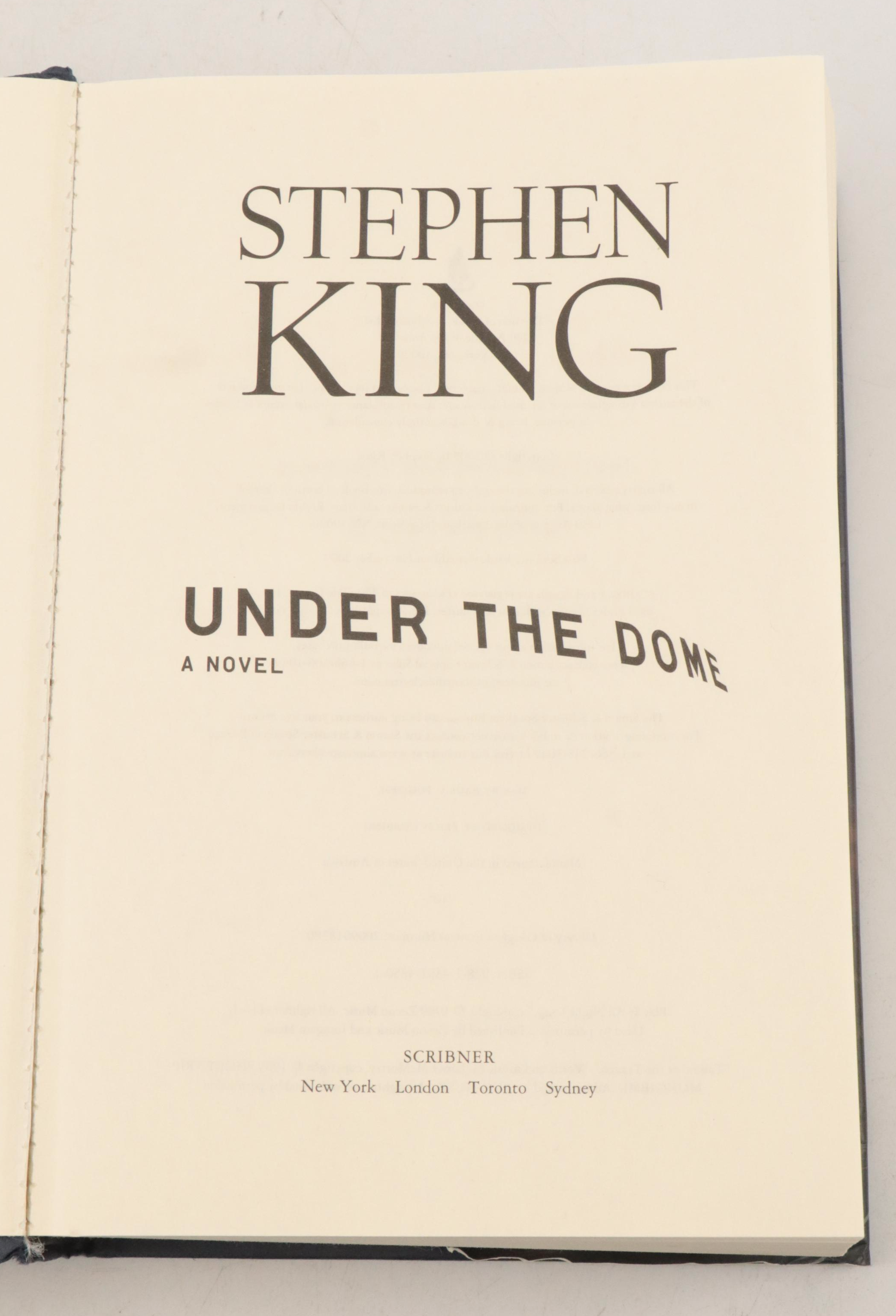 Fiction and Nonfiction Books Including Stephen King, Michael Crichton, and More