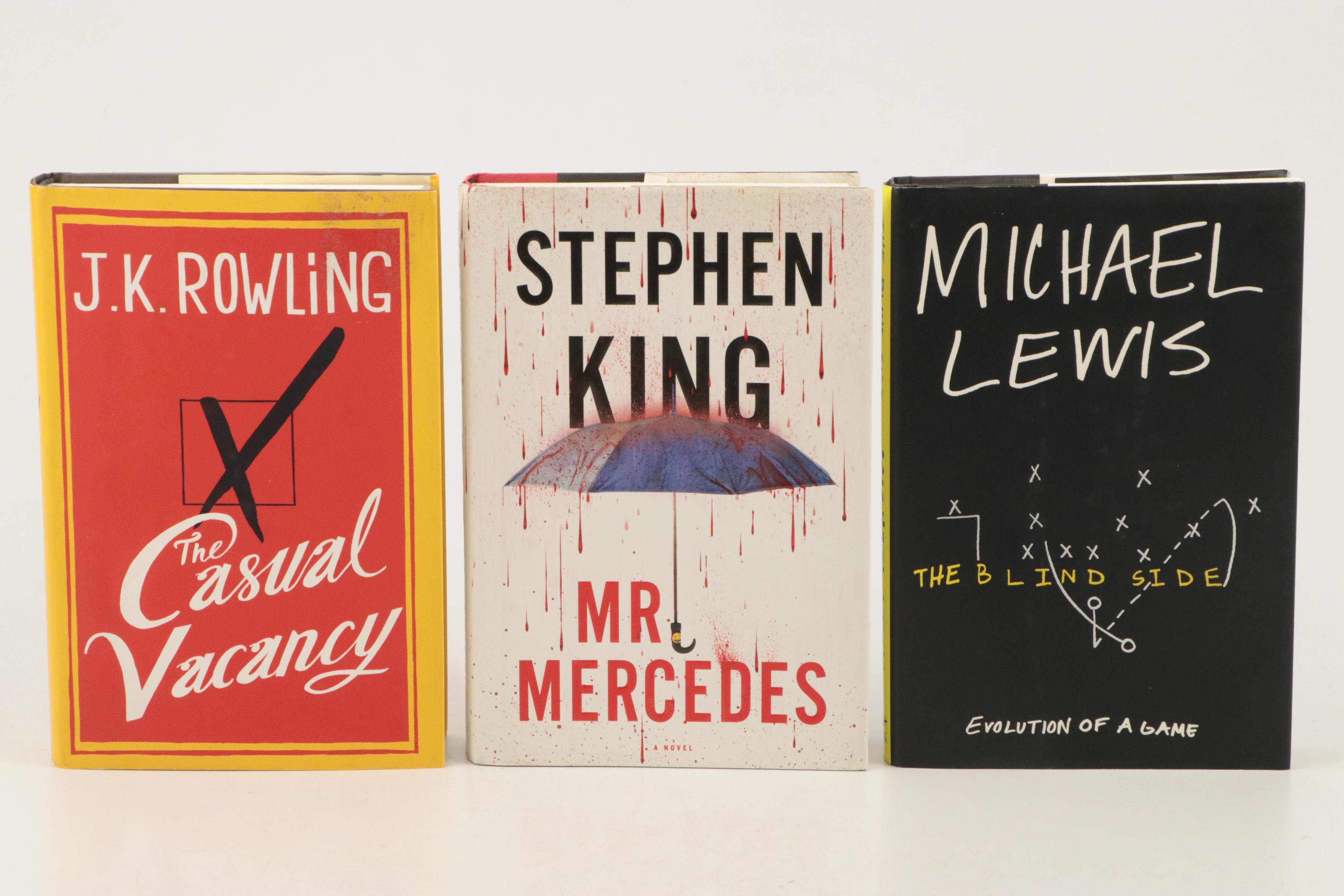 Fiction and Nonfiction Books Including Stephen King, Michael Crichton, and More