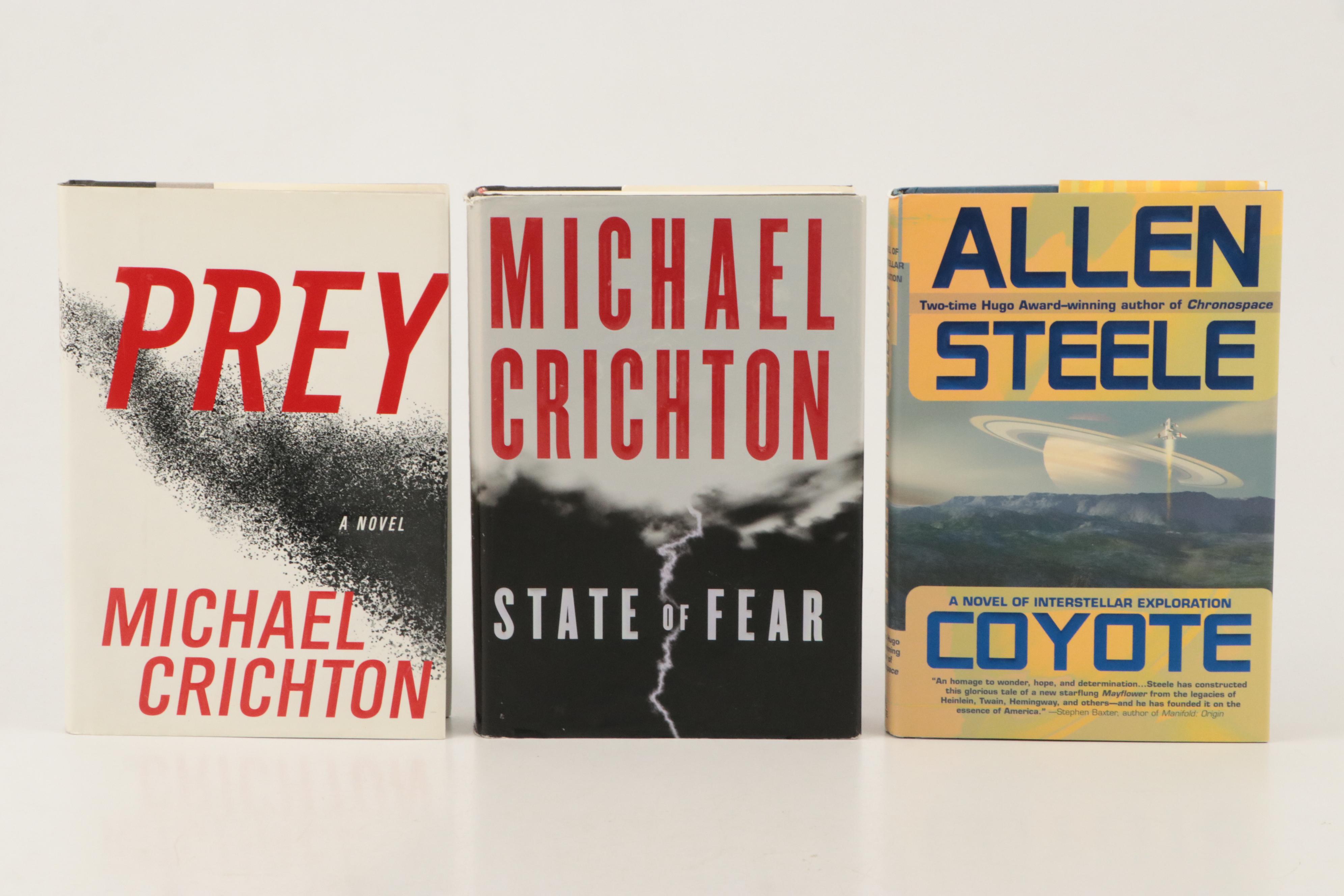 Fiction and Nonfiction Books Including Stephen King, Michael Crichton, and More