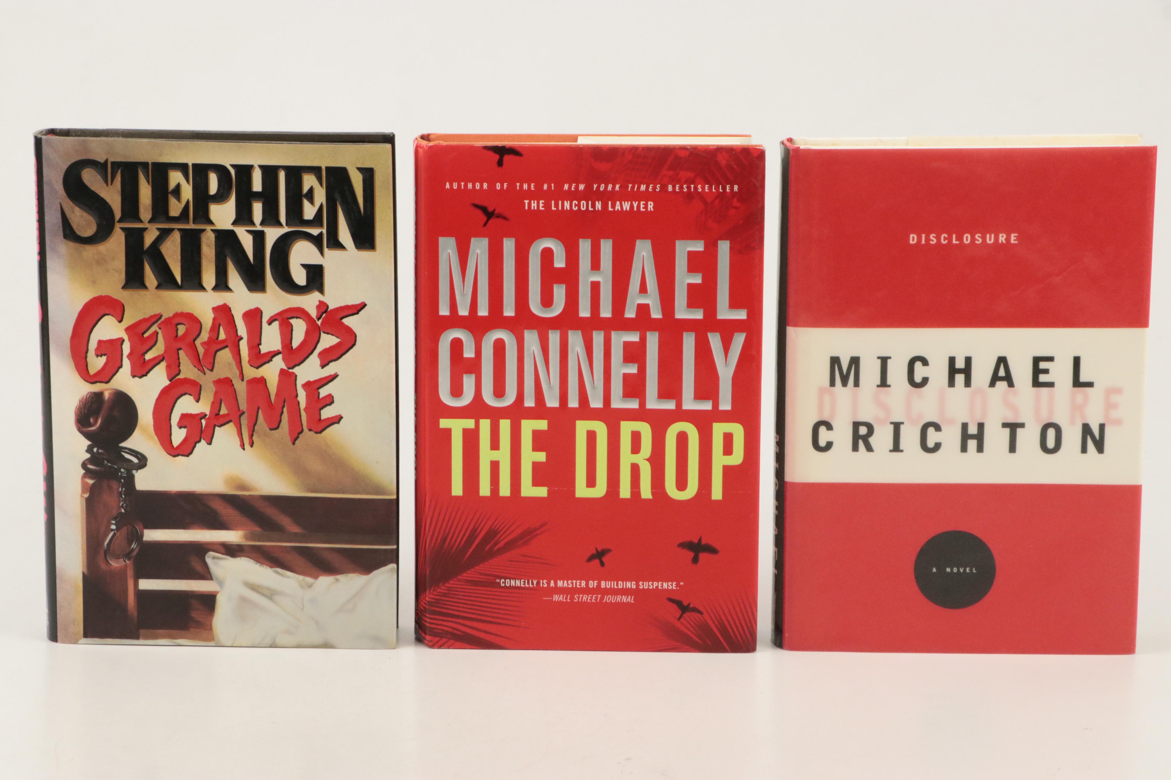 Fiction and Nonfiction Books Including Stephen King, Michael Crichton, and More